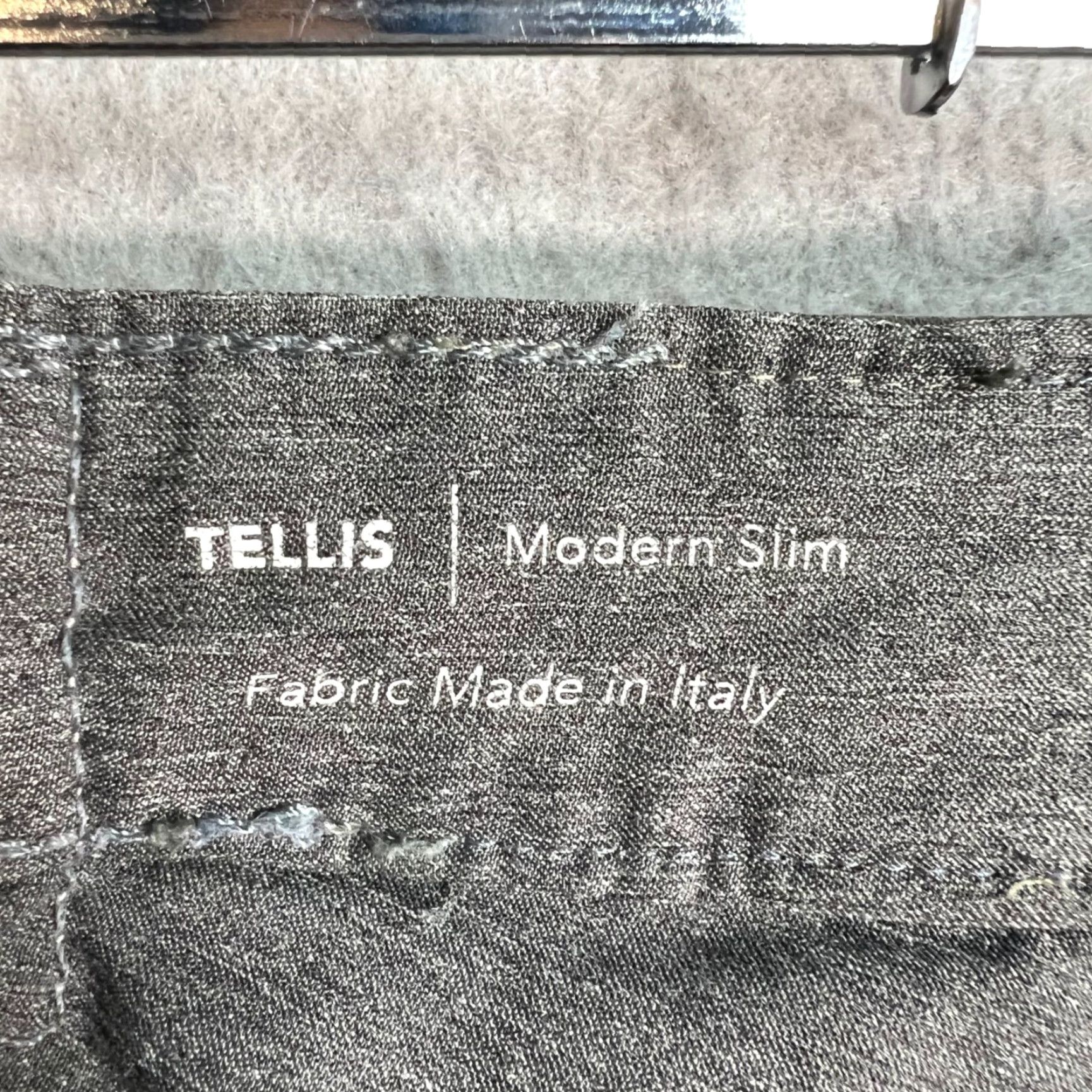 Vintage VINTAGE AG Tellis Modern Slim Fit Mens 31 x 30 Olive Green Pants Cotton Blend Casual 5-Pocket Mens Slim straight Size US 31 - 4 Thumbnail