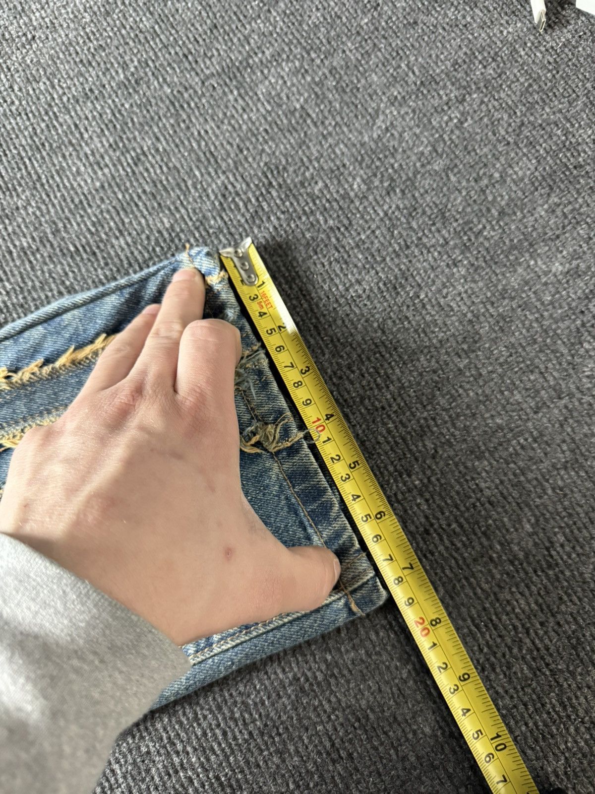 Japanese Brand Japanese Avant Garde Punk Style Distressed Panel Denim Jeans Size US 30 / EU 46 - 19 Thumbnail