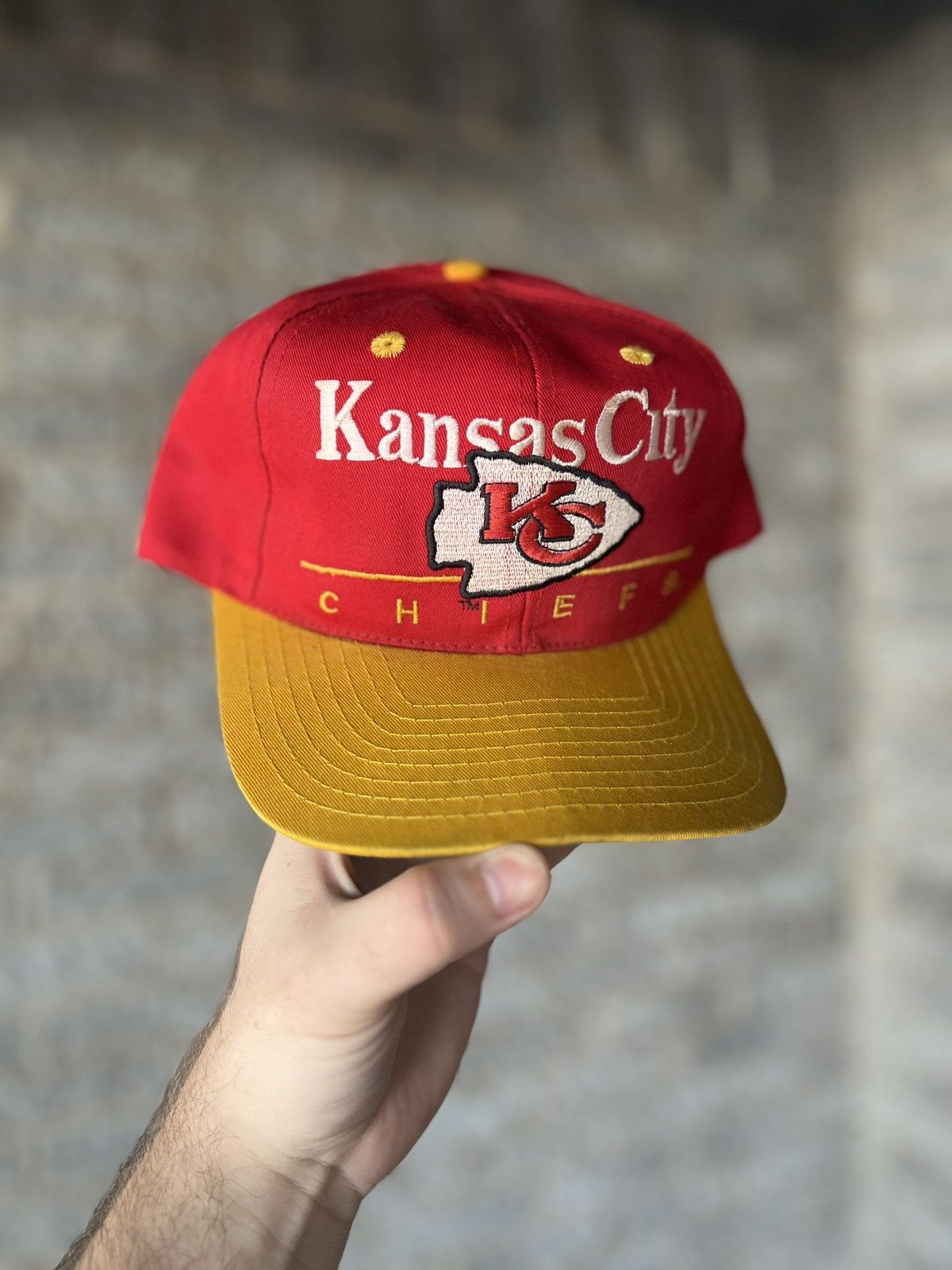 Kansas City Chiefs online Vintage 90’s Snapback Hats