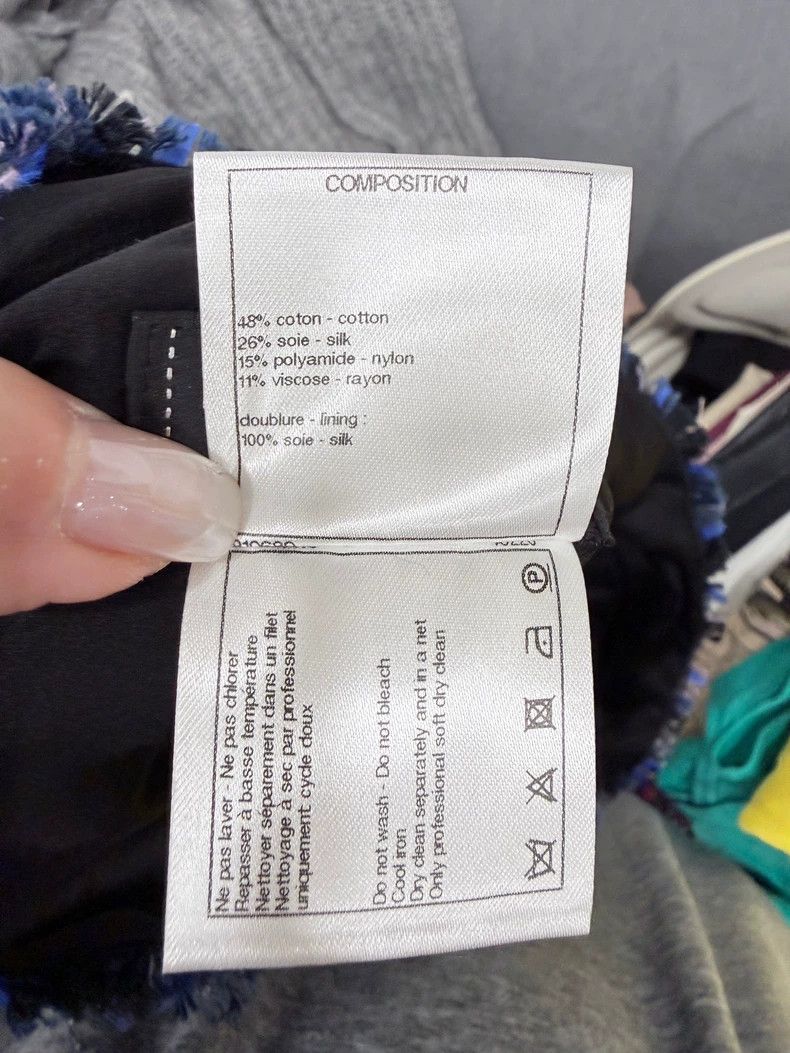 Chanel Chanel Blue and black shorts Size 26" / US 2 / IT 38 - 4 Thumbnail