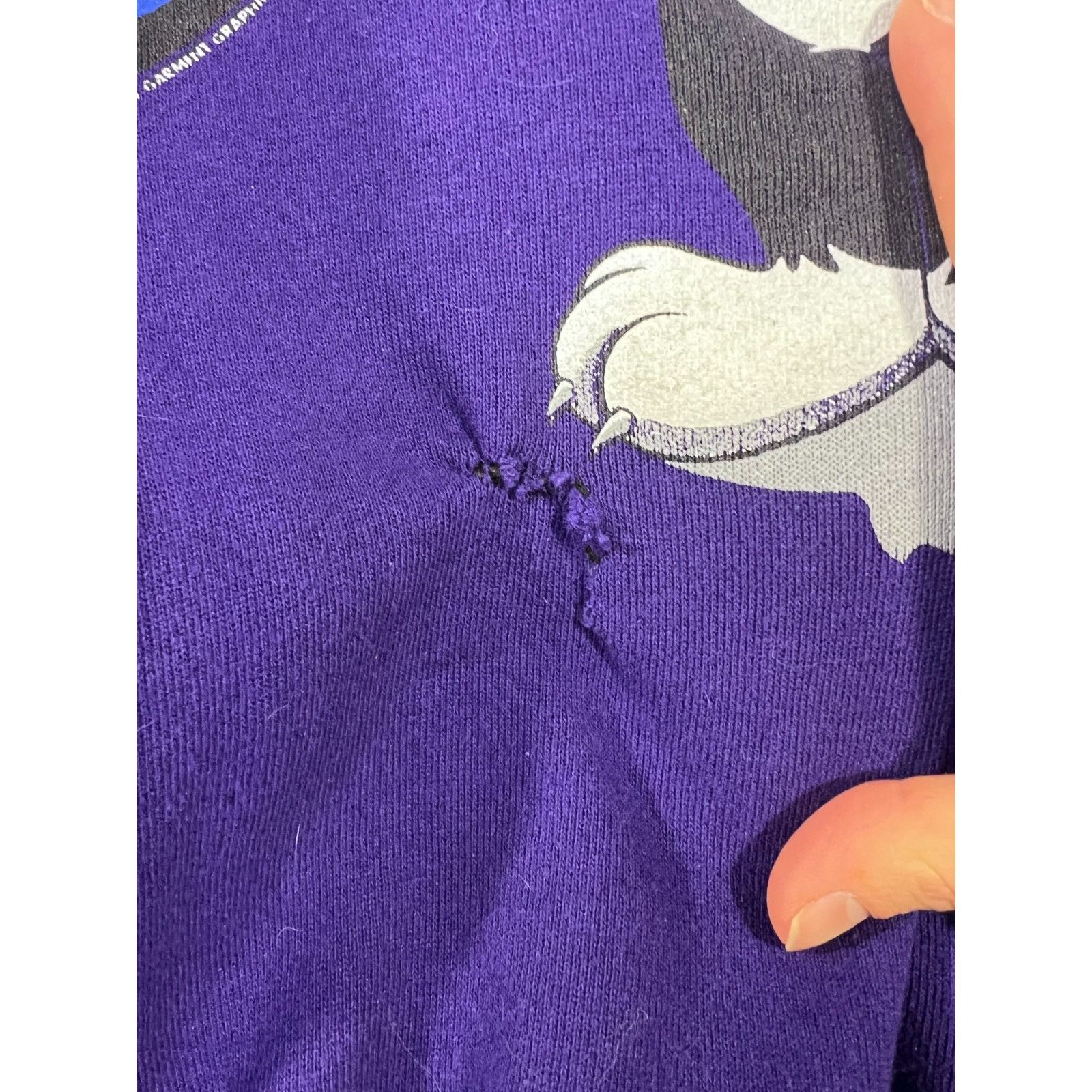 Jerzees Vintage 1993 UCLA Bruins Sylvester Looney Tunes Crewneck Swe Size US XL / EU 56 / 4 - 5 Thumbnail