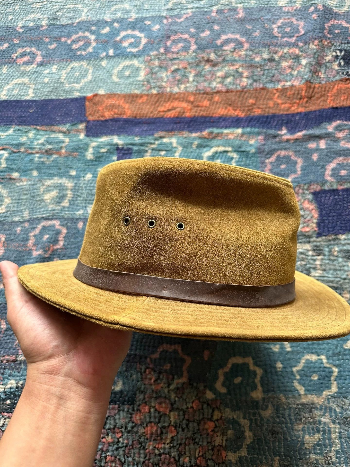RRL Ralph Lauren RRL Leather Top Hat L Size ONE SIZE - 2 Thumbnail