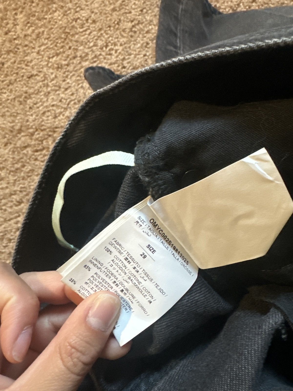 Off-White Off white jorts Size 29" - 5 Thumbnail