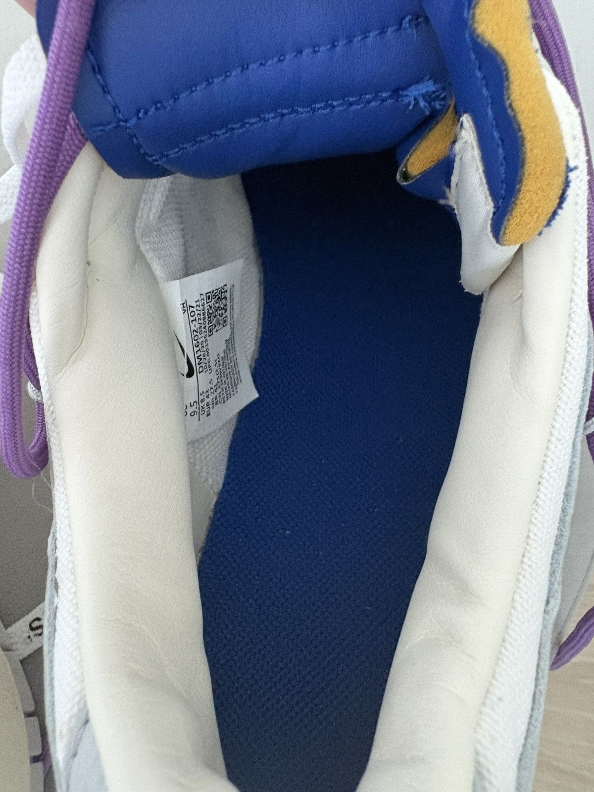 Off-White nike dunk low off white Size US 9.5 / EU 42-43 - 10 Thumbnail