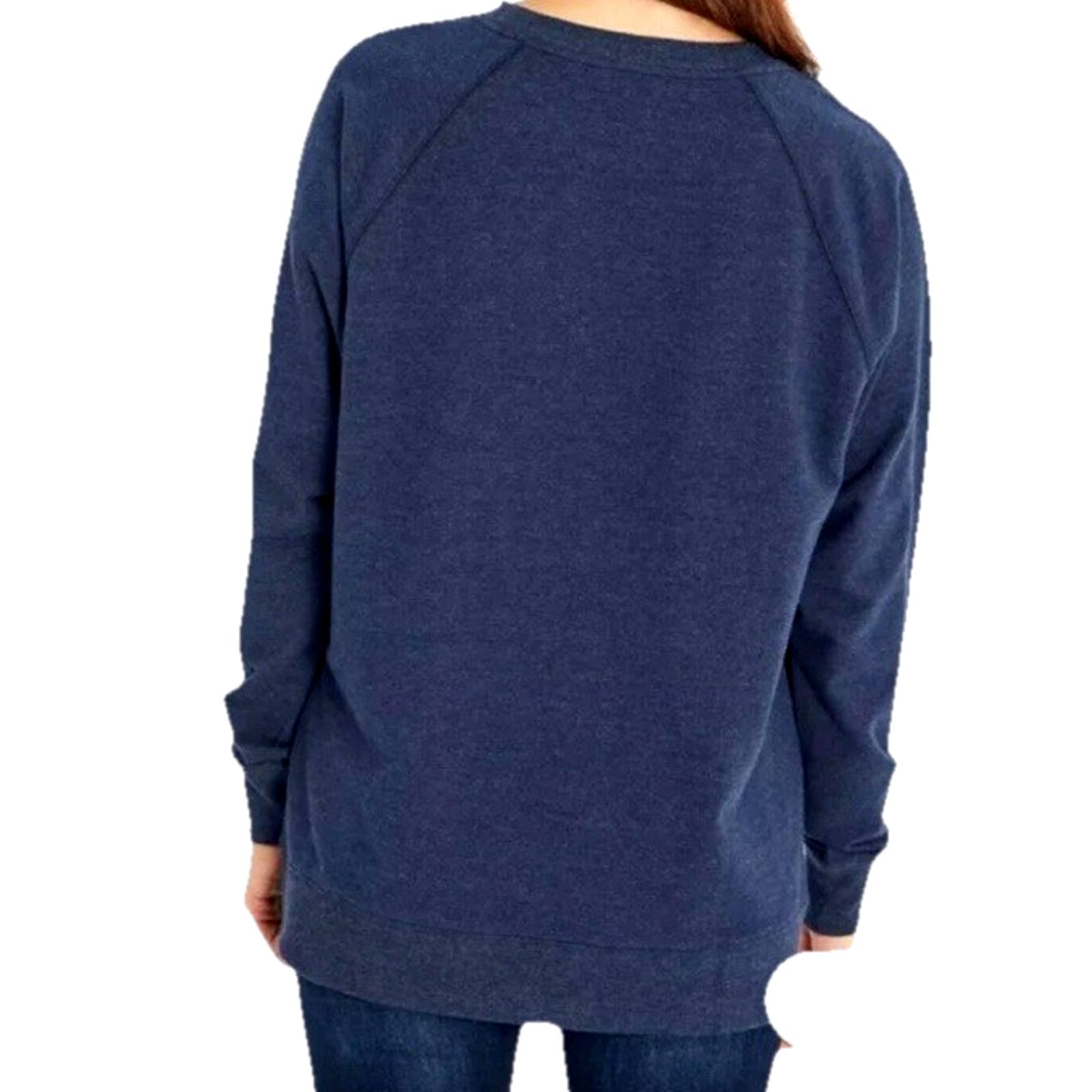 Wildfox Wildfox Blue Good Vibes Graphic Pullover Sweatshirt Medium Size M / US 6-8 / IT 42-44 - 2 Thumbnail
