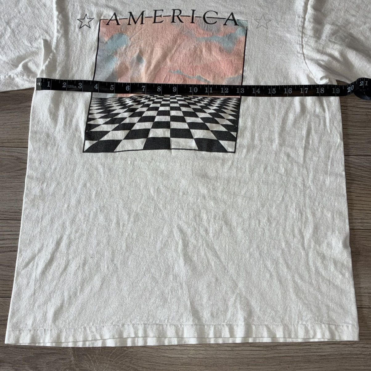 Hanes 90s America New York art tee Size US L / EU 52-54 / 3 - 4 Thumbnail