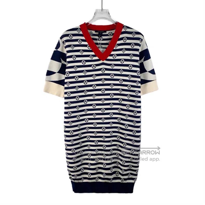 Louis Vuitton Louis Vuitton Color-block striped logo presbyopic mulberry Size XS / US 0-2 / IT 36-38 - 1 Thumbnail