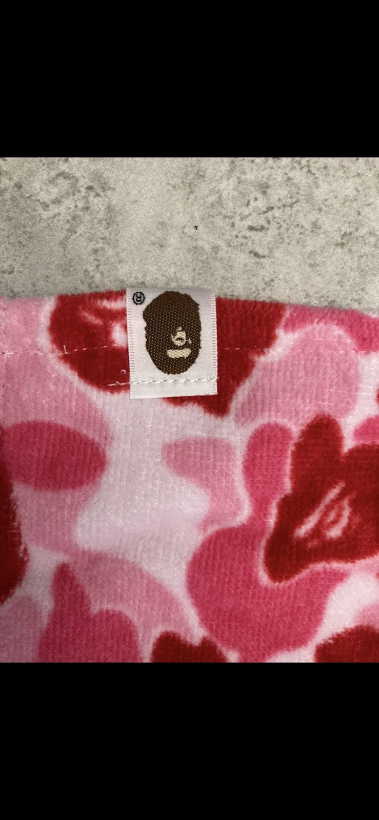 Bape Bape pink camo towel Size ONE SIZE - 6 Thumbnail