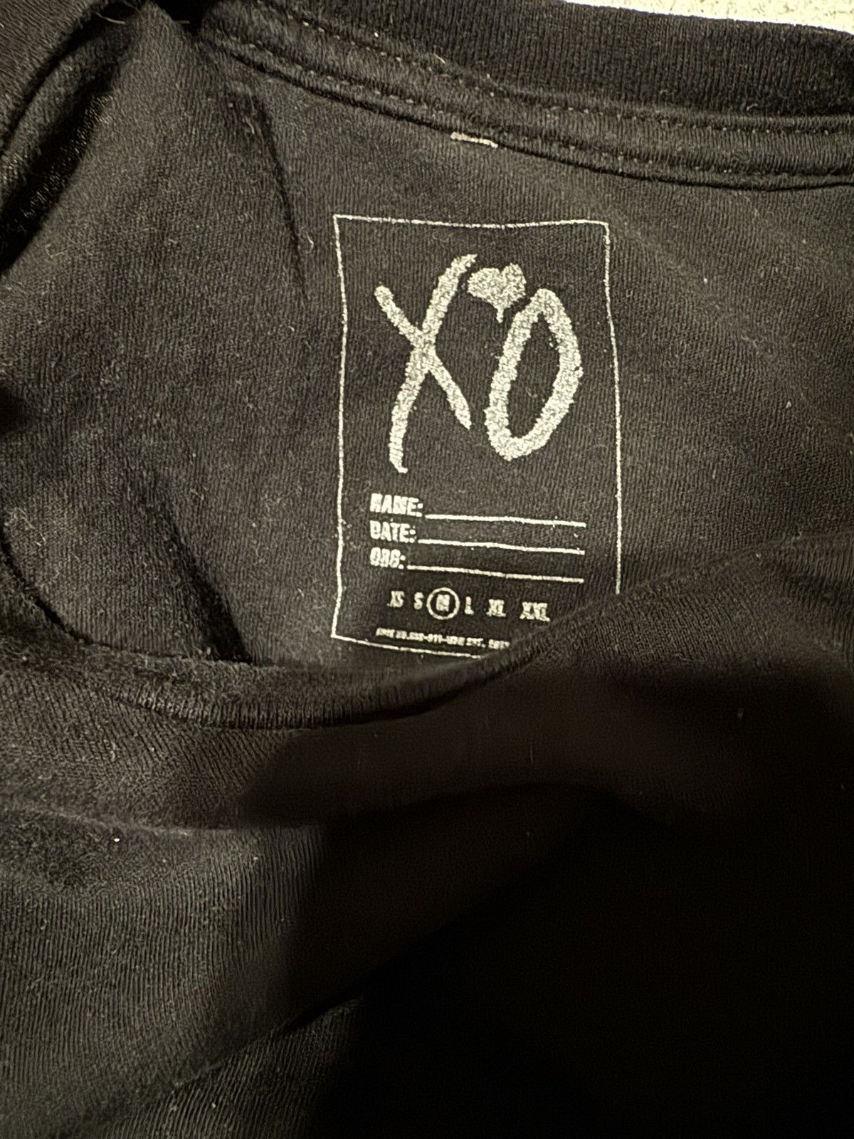 The Weeknd The Weeknd x XO Post No Bills Long Sleeve Tee Size US M / EU 48-50 / 2 - 3 Thumbnail