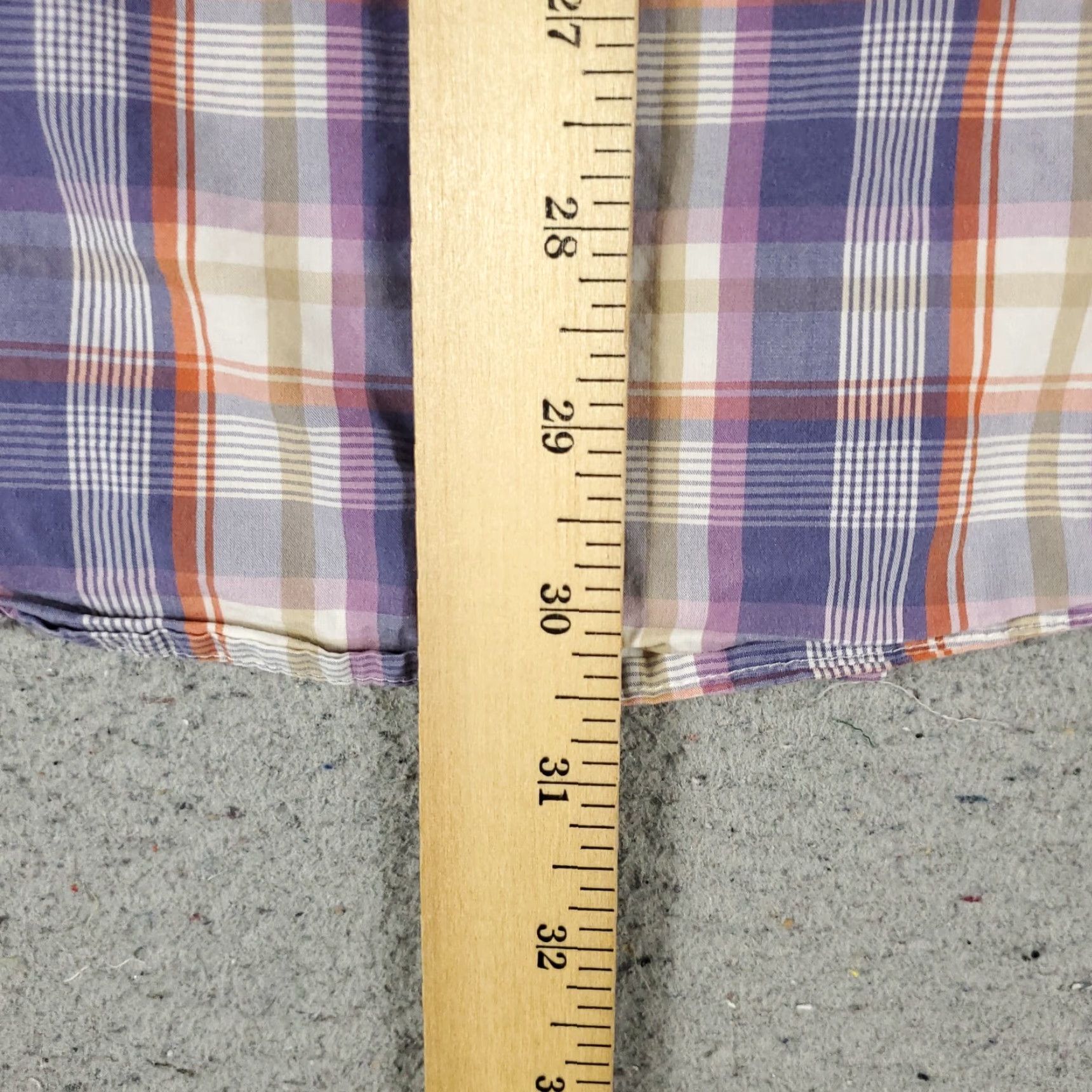 Peter Millar Peter Millar Shirt Mens Size Large Purple Plaid Button Up Long Sleeve Casual Size US L / EU 52-54 / 3 - 5 Thumbnail