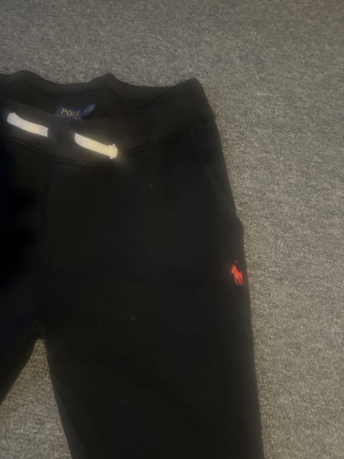 Polo Ralph Lauren Black Polo Ralph Lauren Sweatpants Size US 30 / EU 46 - 3 Thumbnail