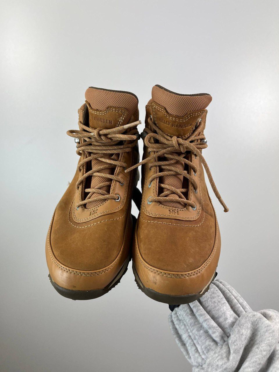 Helly Hansen Helly Hansen Woodlands Tan Leather Hiking Shoes Size 40 Size US 7 / EU 40 - 8 Thumbnail