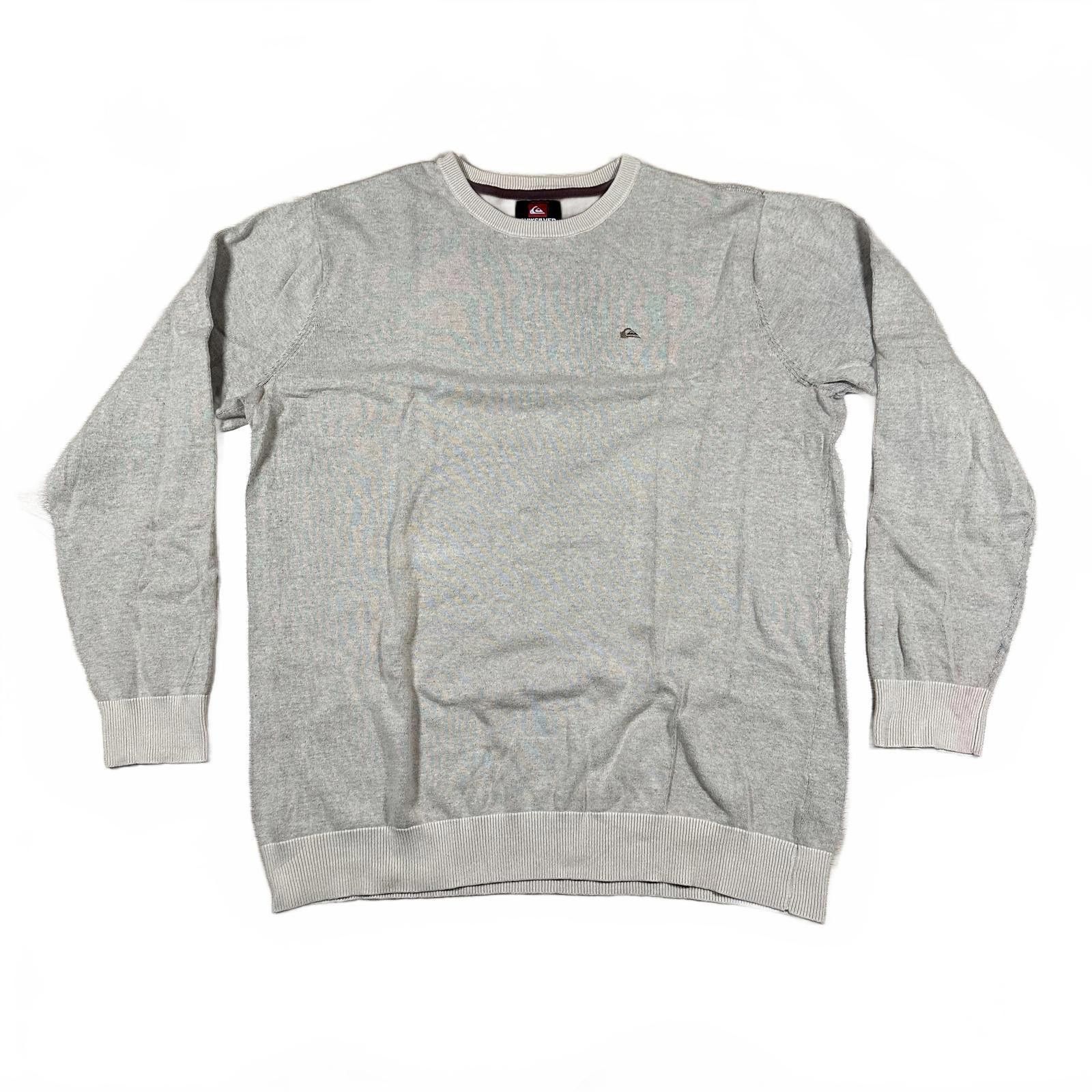 Quiksilver Quiksilver Men Crew Neck Sweater XXL Beige Embroidered logo Size US XXL / EU 58 / 5 - 1 Thumbnail