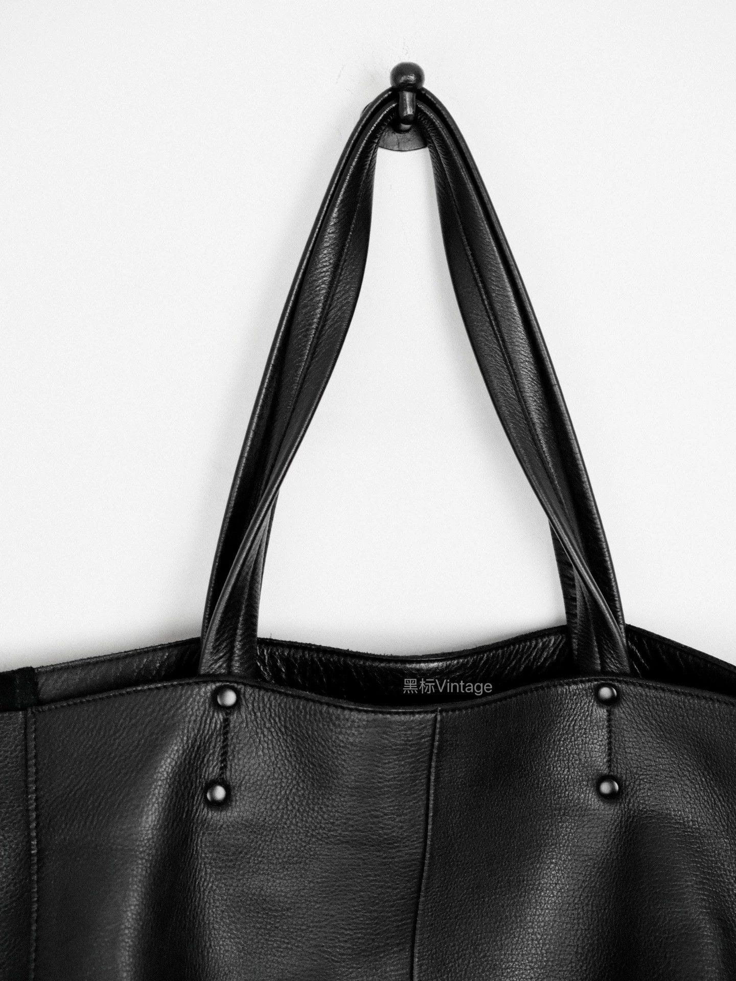 Yohji Yamamoto Yohji Yamamoto 22SS Vintage Minimal Large Cowhide Tote Size ONE SIZE - 4 Thumbnail