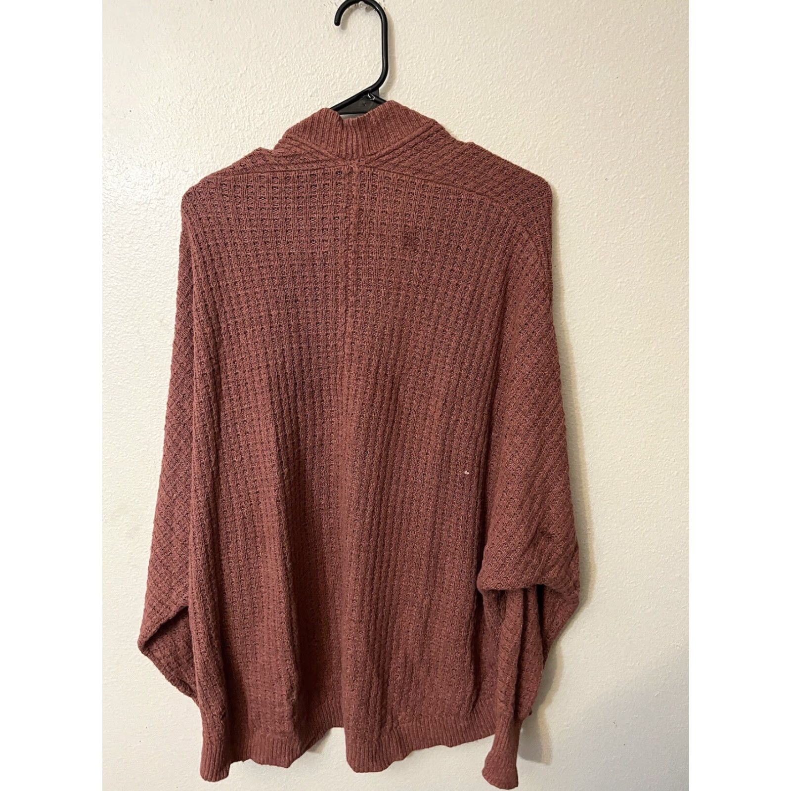 Express Express Burnt Orange Open Cardigan Sweater Women's Medium Cotton Blend Size M / US 6-8 / IT 42-44 - 2 Thumbnail