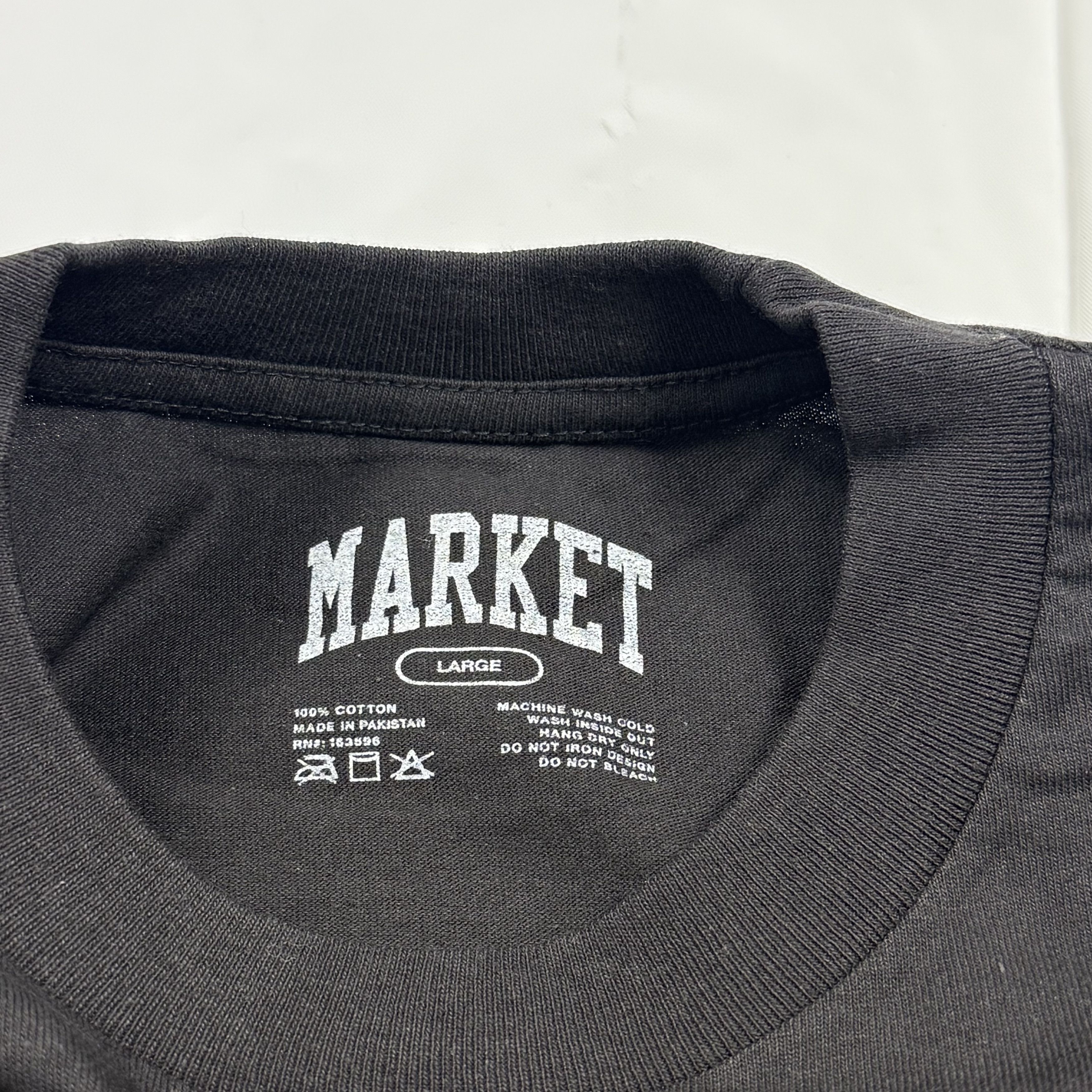 Market Market Smiley Basketball Graphic T-Shirt Mens Large Size US L / EU 52-54 / 3 - 3 Thumbnail