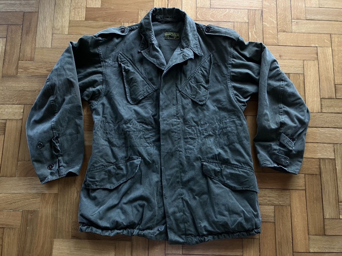 Vintage 1950s army field jacket Size US L / EU 52-54 / 3 - 1 Thumbnail