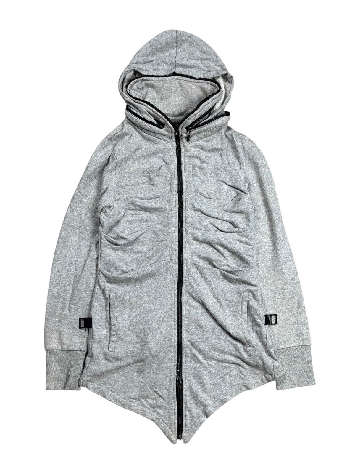 BUFFALO BOBS 2000s XFRM Gallery - Vkei Style Skull Bono Zip Hoodie Size US M / EU 48-50 / 2 - 2 Thumbnail