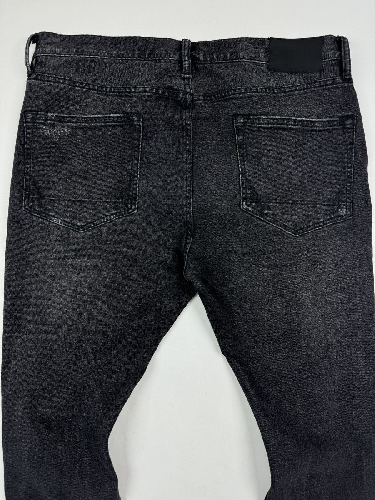 Allsaints AllSaints Battle Cigarette Distressed Slim Jeans Size US 34 / EU 50 - 13 Thumbnail