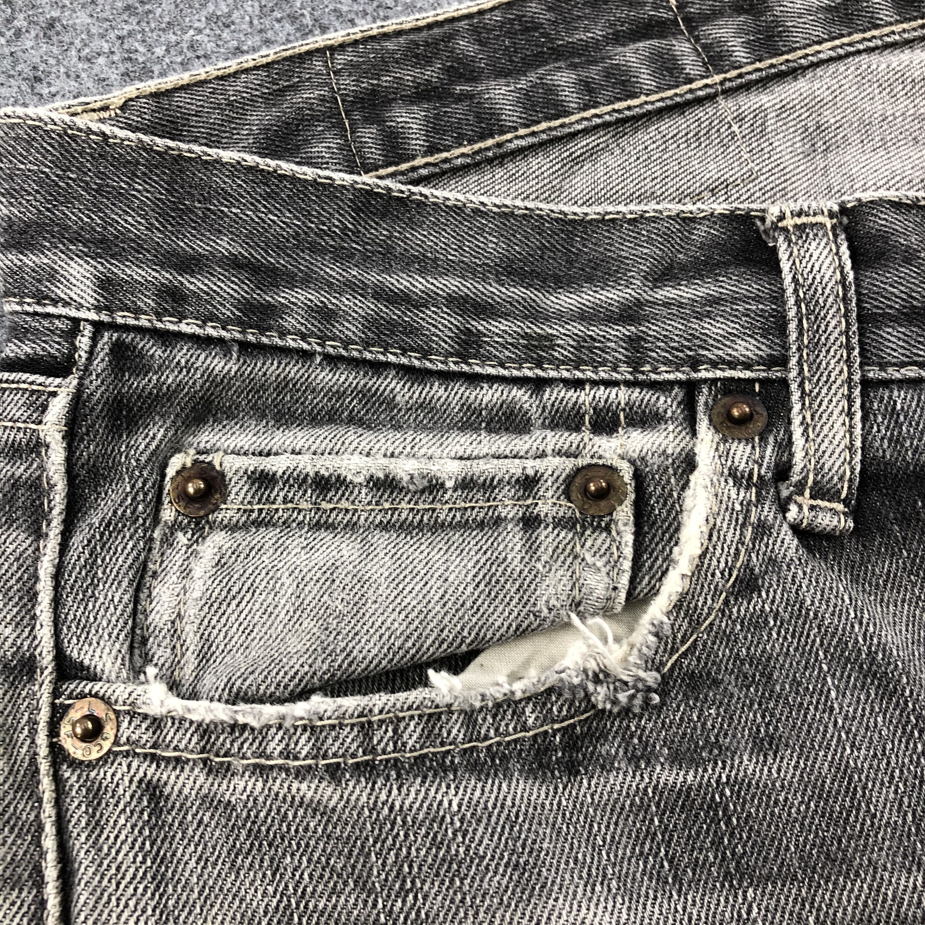 Levi's Vintage Distress Levis 501 Jeans-JM1501 Size US 35 - 10 Thumbnail