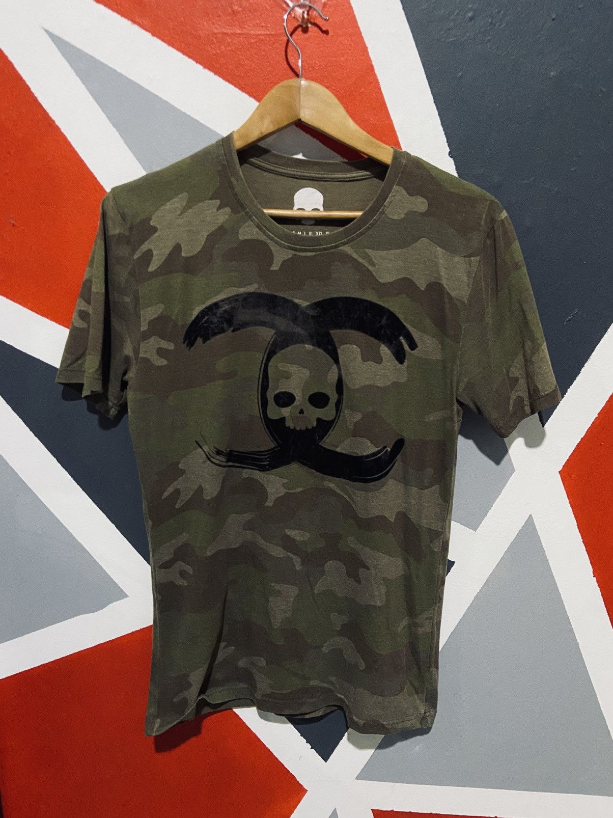 HYDROGEN Hidrogen Big Skull Camo Tee Size US M / EU 48-50 / 2 - 1 Thumbnail