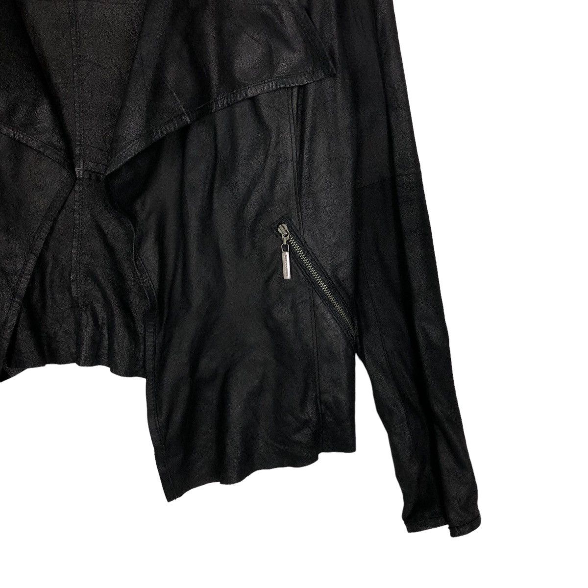 Michael Kors 🔥Cropped Soft Leather Jacket Bondage Design Size US M / EU 48-50 / 2 - 5 Thumbnail