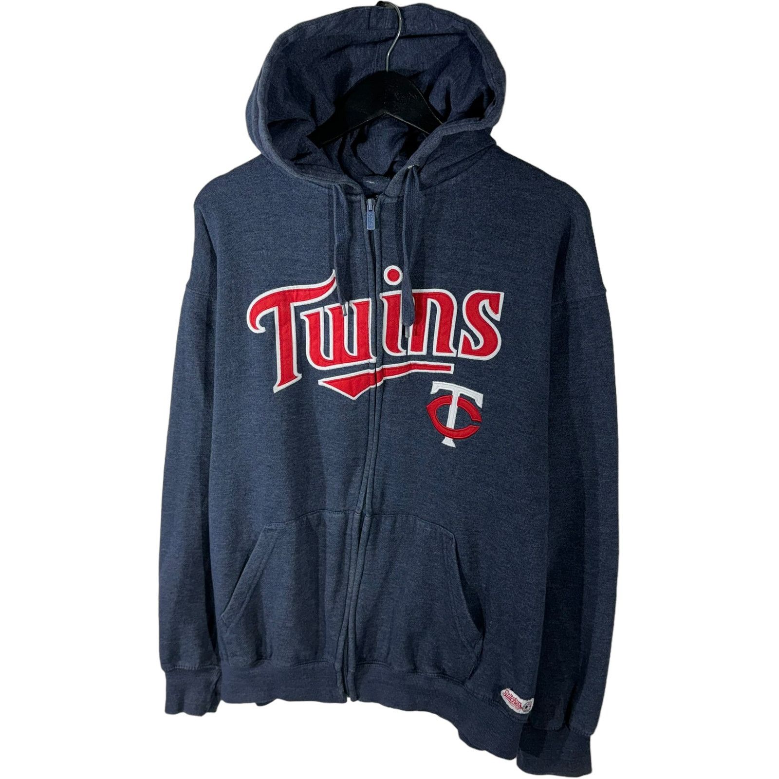 Stitch's Jeans Stitches Minnesota Twins Full Zip MLB Hoodie Size US L / EU 52-54 / 3 - 3 Thumbnail