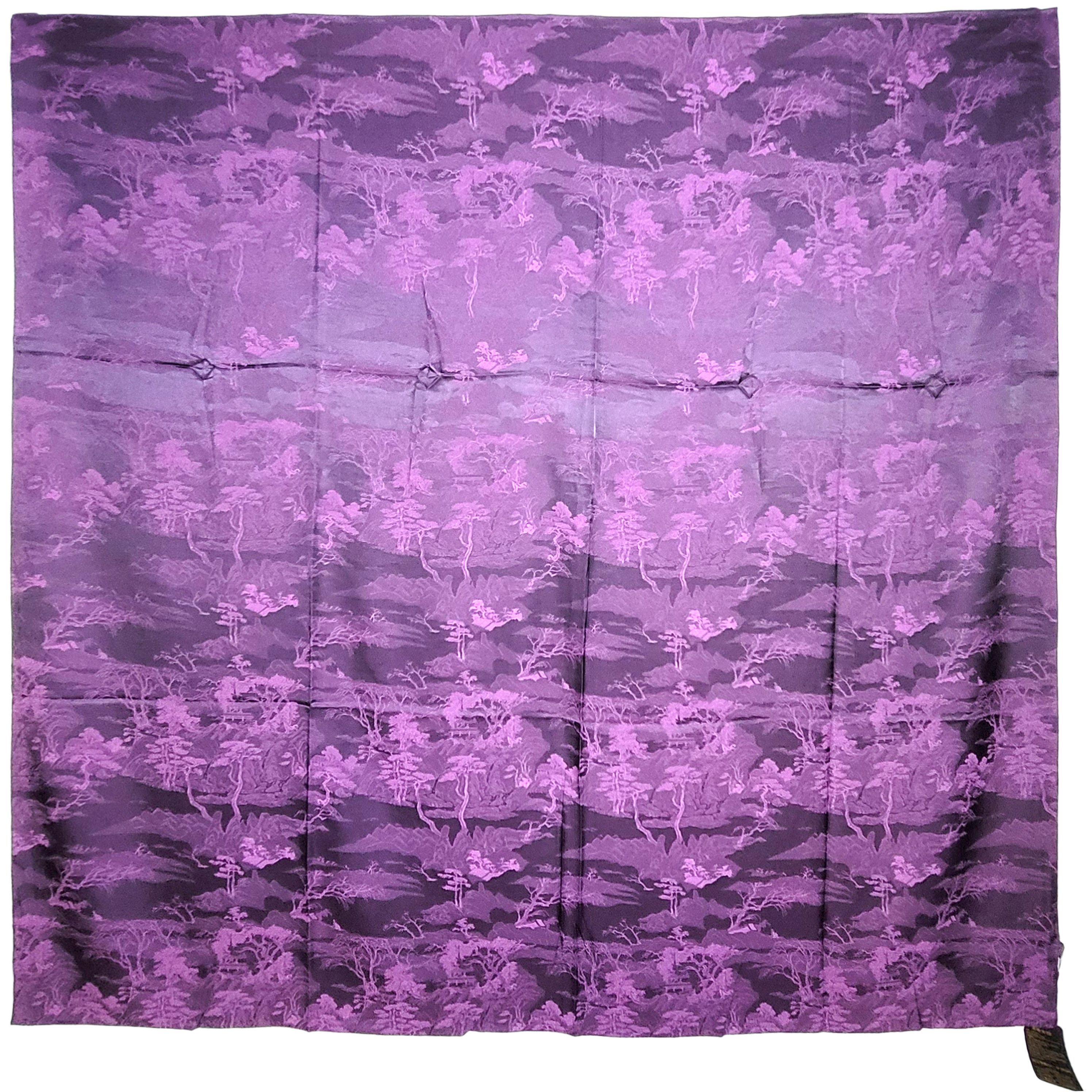 Other NWT Double-Sided Silk Scarf 52"x52" Large Square Wrap 3011 Size ONE SIZE - 2 Thumbnail