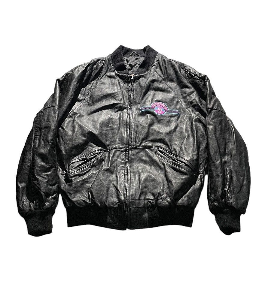 William Barry VTG willam barry benchwarmer foxwoods casino leather ...