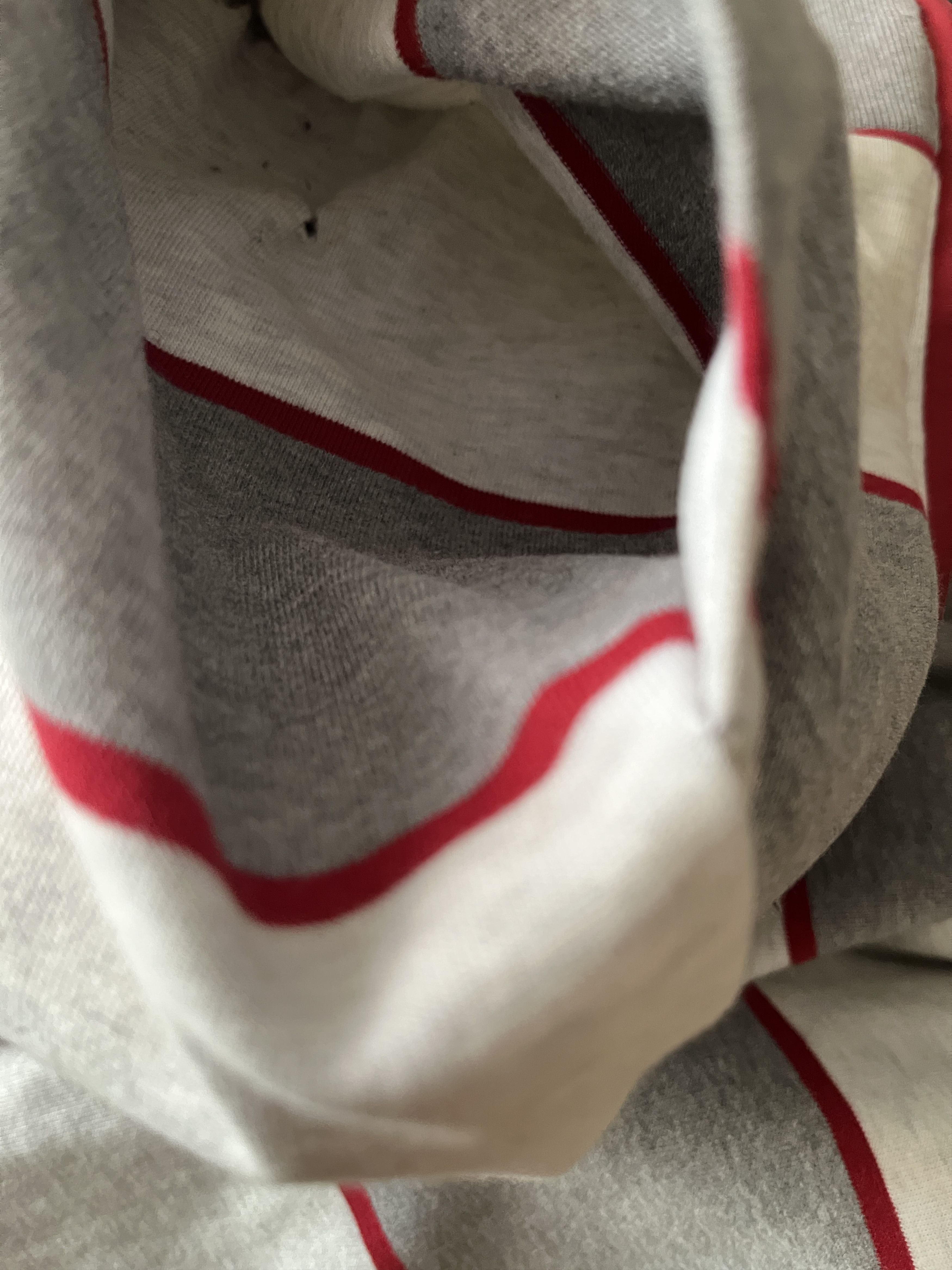 Loro Piana Loro Piana red rain jacket, 48, reversible striped interior Size US M / EU 48-50 / 2 - 6 Thumbnail