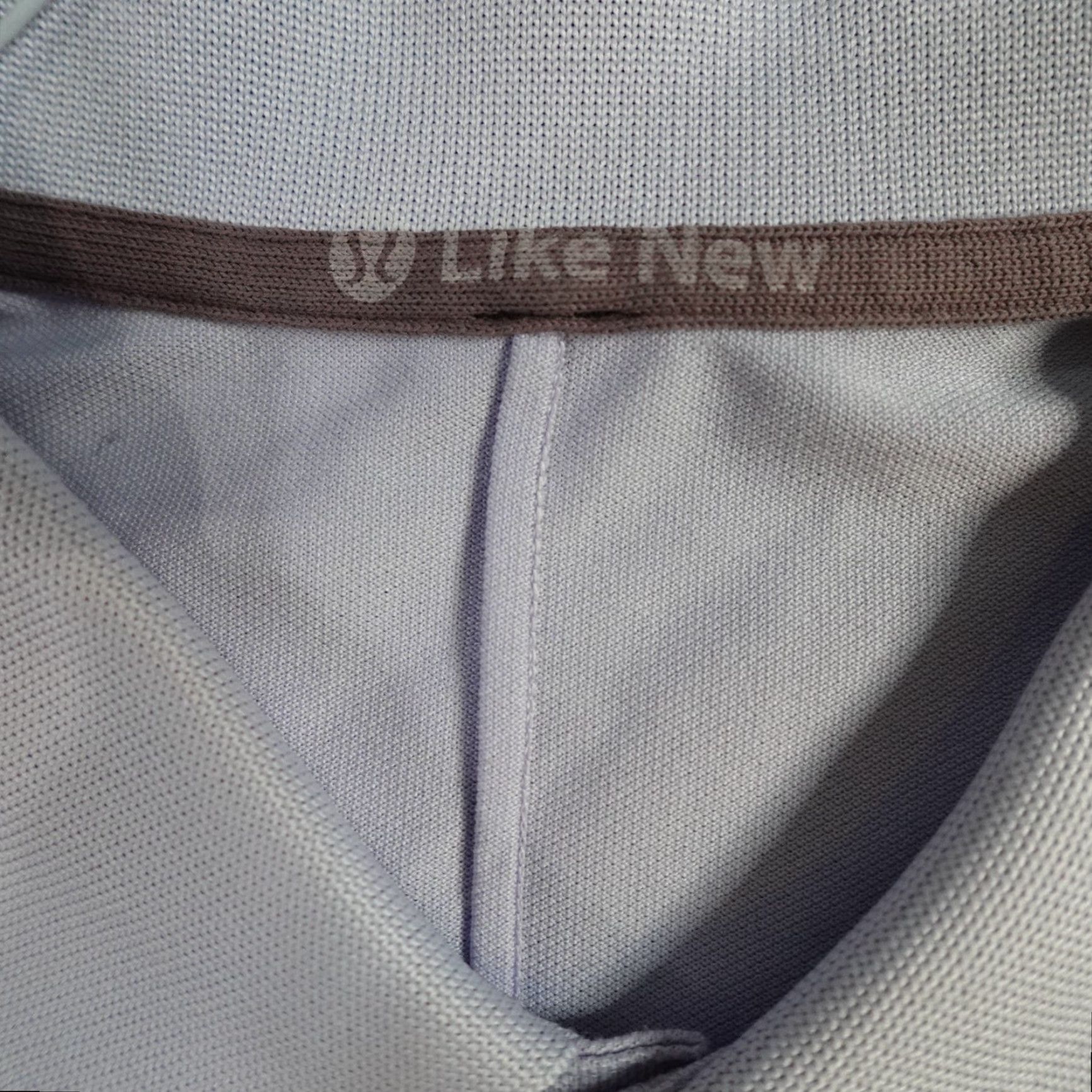 Lululemon Lululemon Polo Shirt Mens Medium Purple Light Solid Curved Hem Shirt Polo Mens Size US L / EU 52-54 / 3 - 4 Thumbnail