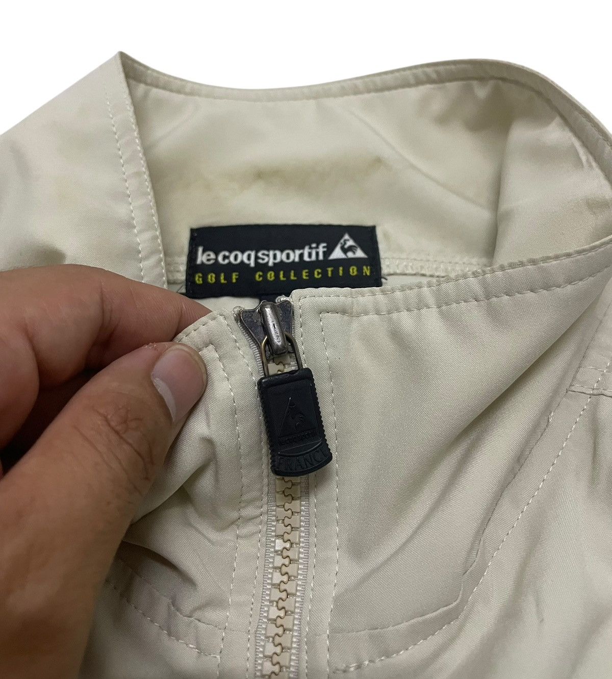 Le Coq Sportif × Vintage Vintage Le Coq Sportif International Windbreaker Jacket Size US S / EU 44-46 / 1 - 3 Thumbnail