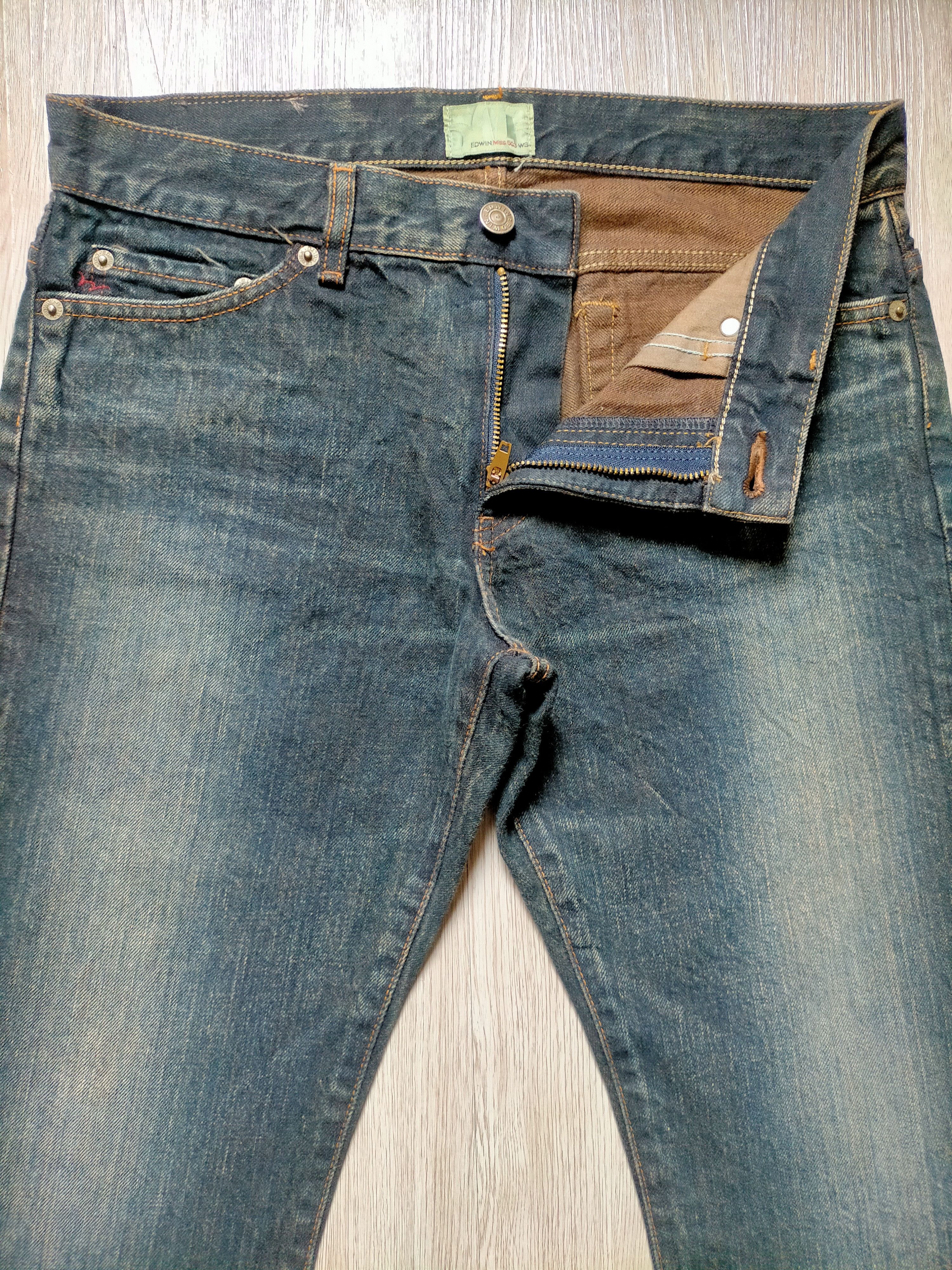 If Six Was Nine × Japanese Brand Flare Jeans Edwin 503 Japan Boot cut Denim Size US 30 / EU 46 - 6 Thumbnail