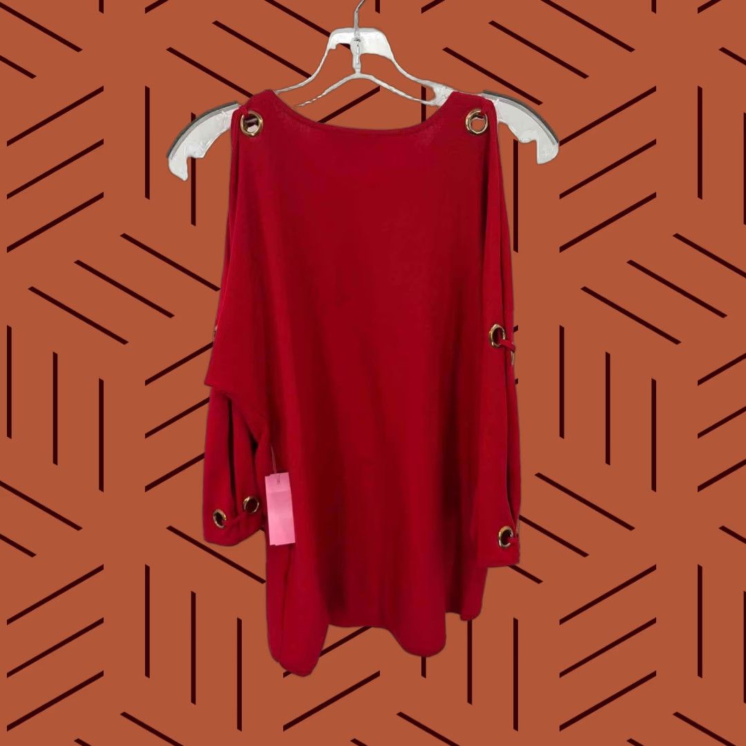 Vintage Pre-Owned Cable & Gauge Red Size Small Sweater Size S / US 4 / IT 40 - 1 Thumbnail