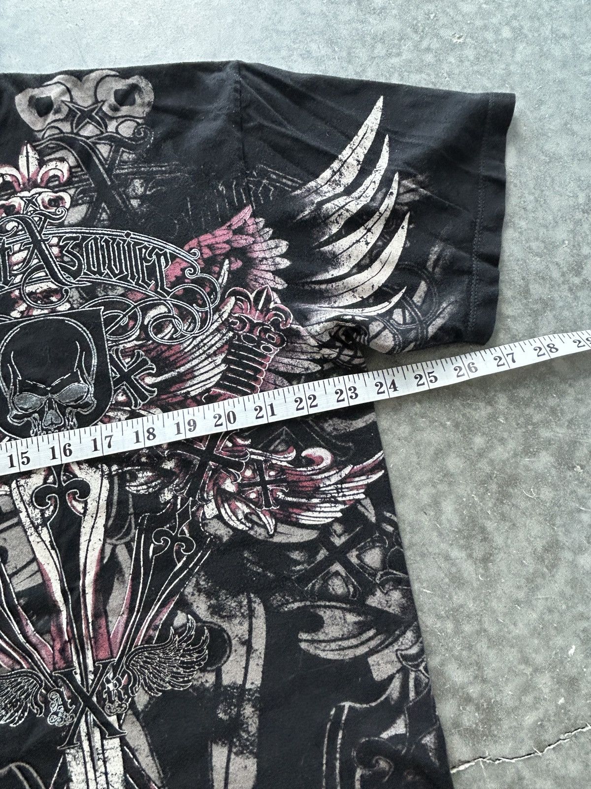 Vintage Vintage Y2K Saint Xzavier Graphic Tee Skater Style Size US XL / EU 56 / 4 - 6 Thumbnail