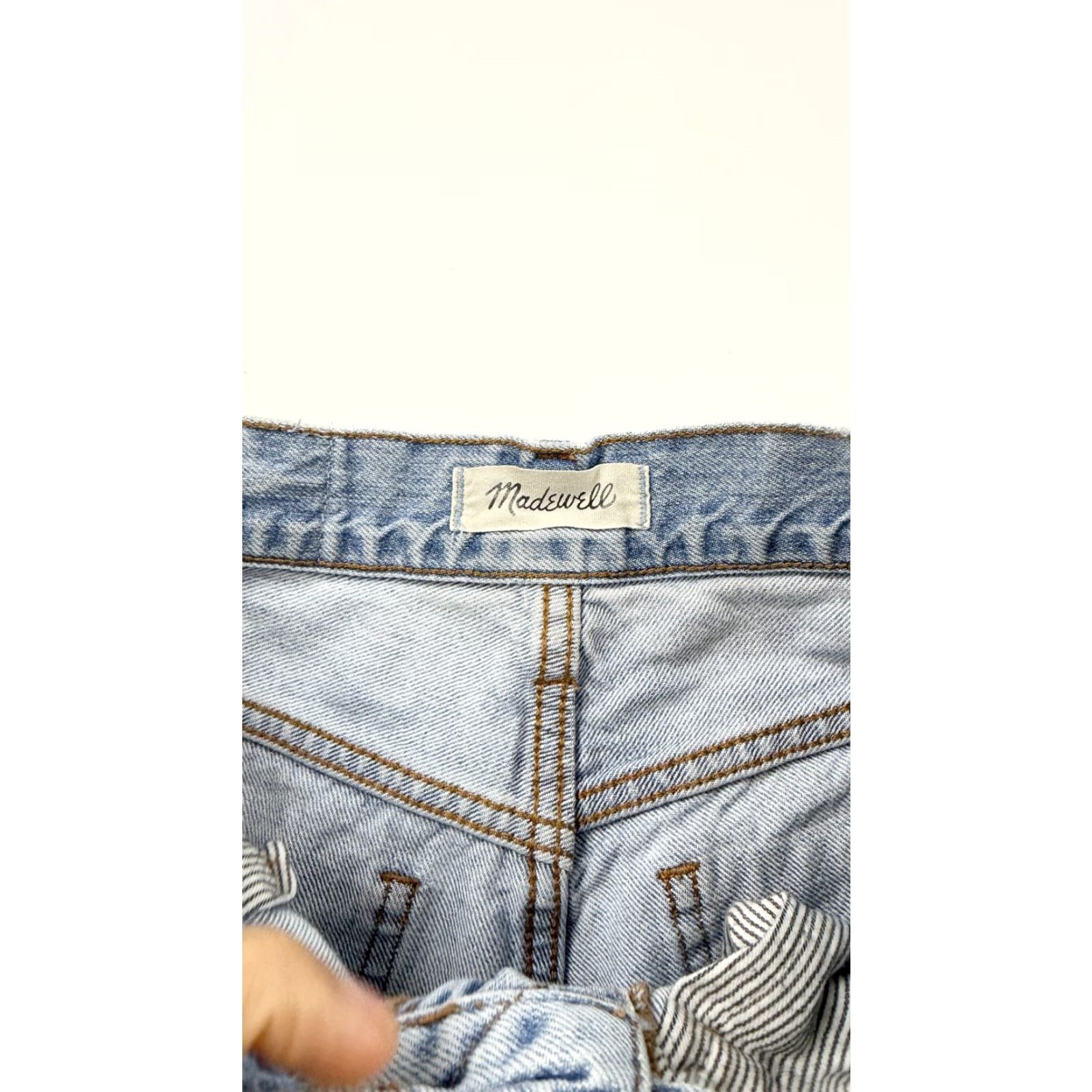 Madewell VINTAGE Not Applicable Madewell Jeans Women’s 24 Light Wash Straight Leg High Rise Denim Pants Summer Womens Size 42" / US 20 - 5 Thumbnail