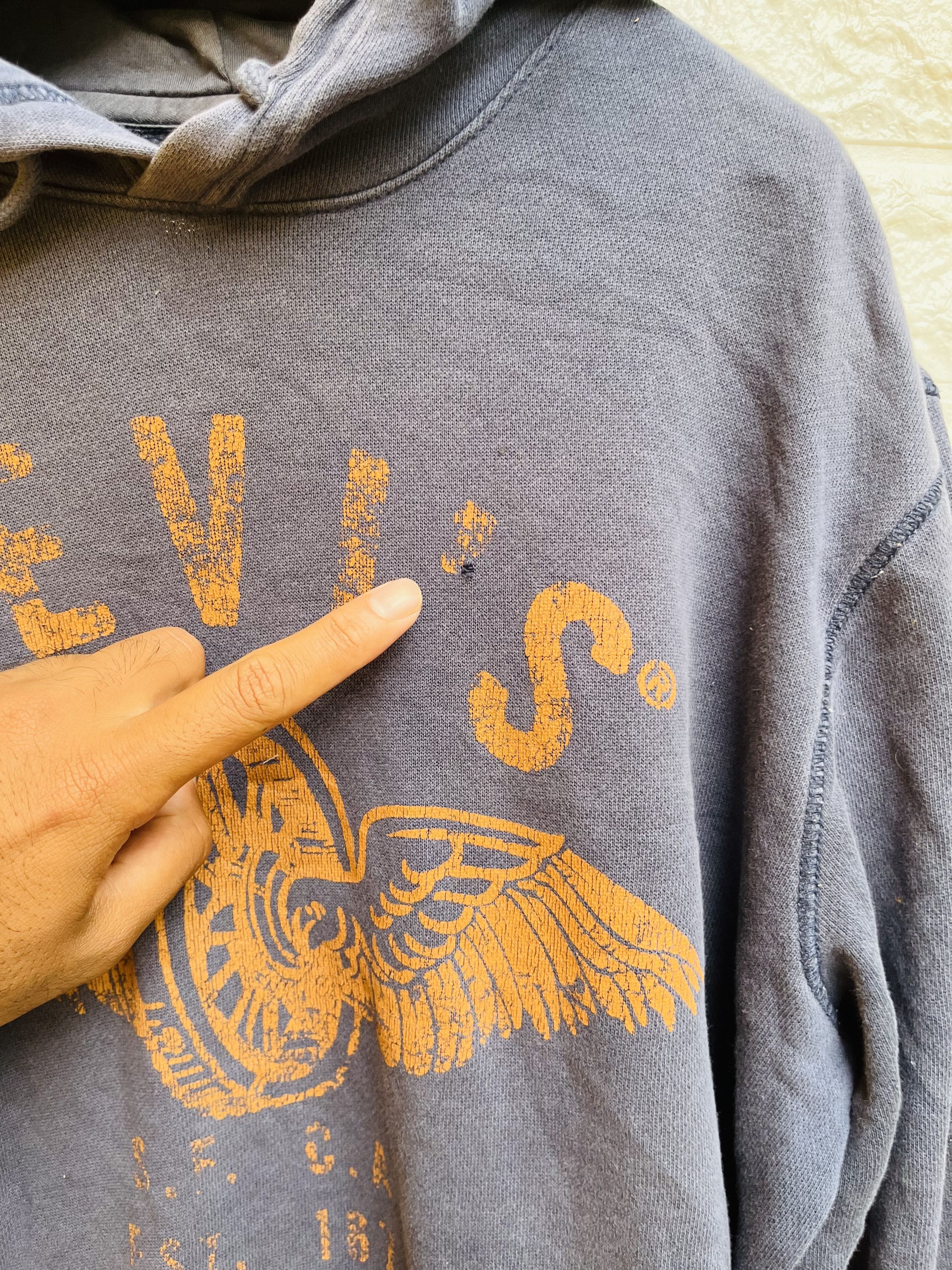Levi's Vintage Clothing × Vintage Vintage Levis Wing Big Logo Designed Fashion Style Size US L / EU 52-54 / 3 - 8 Thumbnail