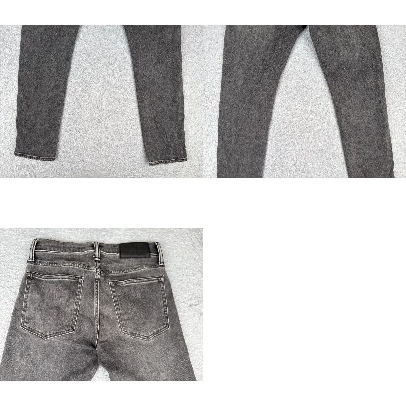 Gap Gap Jeans Women Jeans Slim Straight Leg Denim Gray 28 Cotton Blend 5-Pocket Zipper Button Embroidered Studded Medium Wash 90s Womens Size 28" / US 6 / IT 42 - 10 Thumbnail
