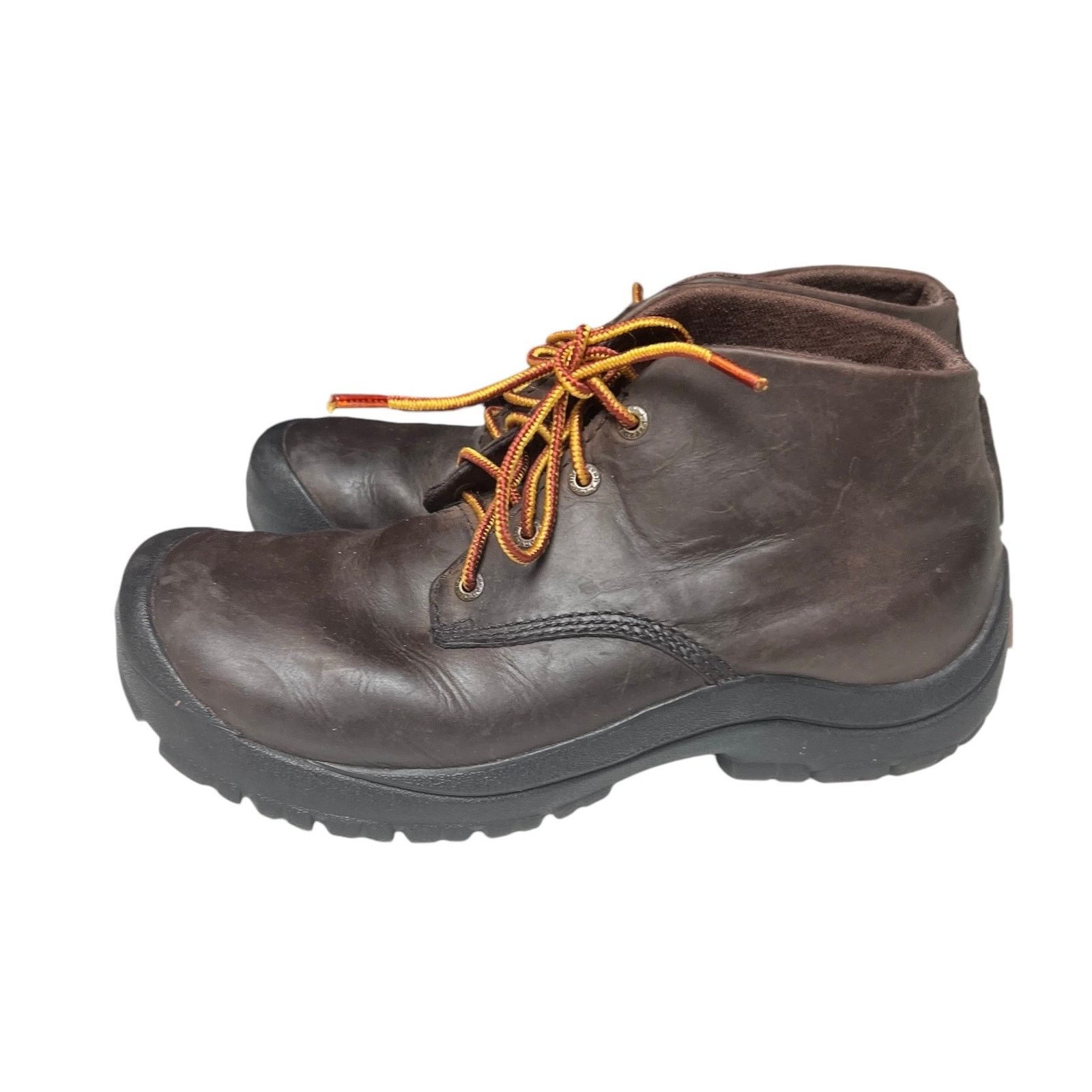 L.L. Bean L.L. Bean Men's Leather Hiking Boots Dark Brown Lace Up 8.5 Size US 8.5 / EU 41-42 - 3 Thumbnail