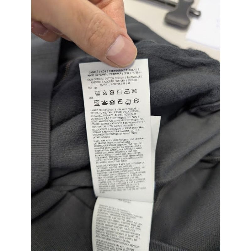 Stone Island o1rshd1 Malfile Cotton Fleece Zip Up Hoodie in Dark Grey Size US S / EU 44-46 / 1 - 18 Thumbnail