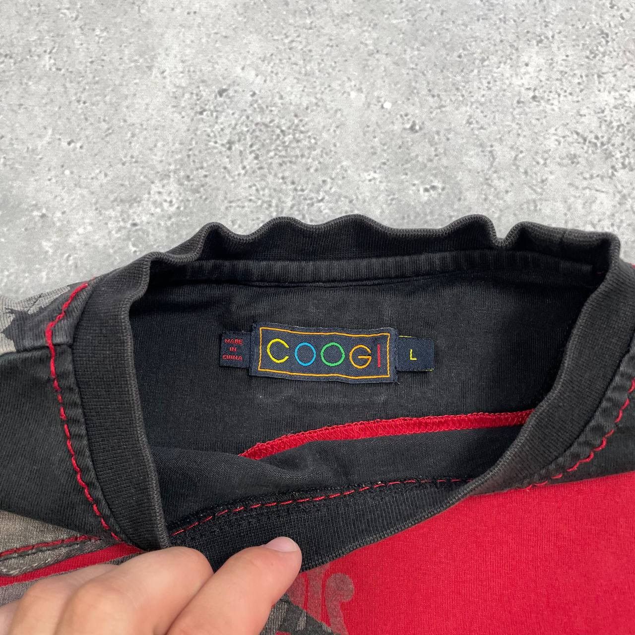 Coogi Vintage Coogi The Lucky Country Y2K T Shirt Black/ Red L Size US L / EU 52-54 / 3 - 8 Thumbnail