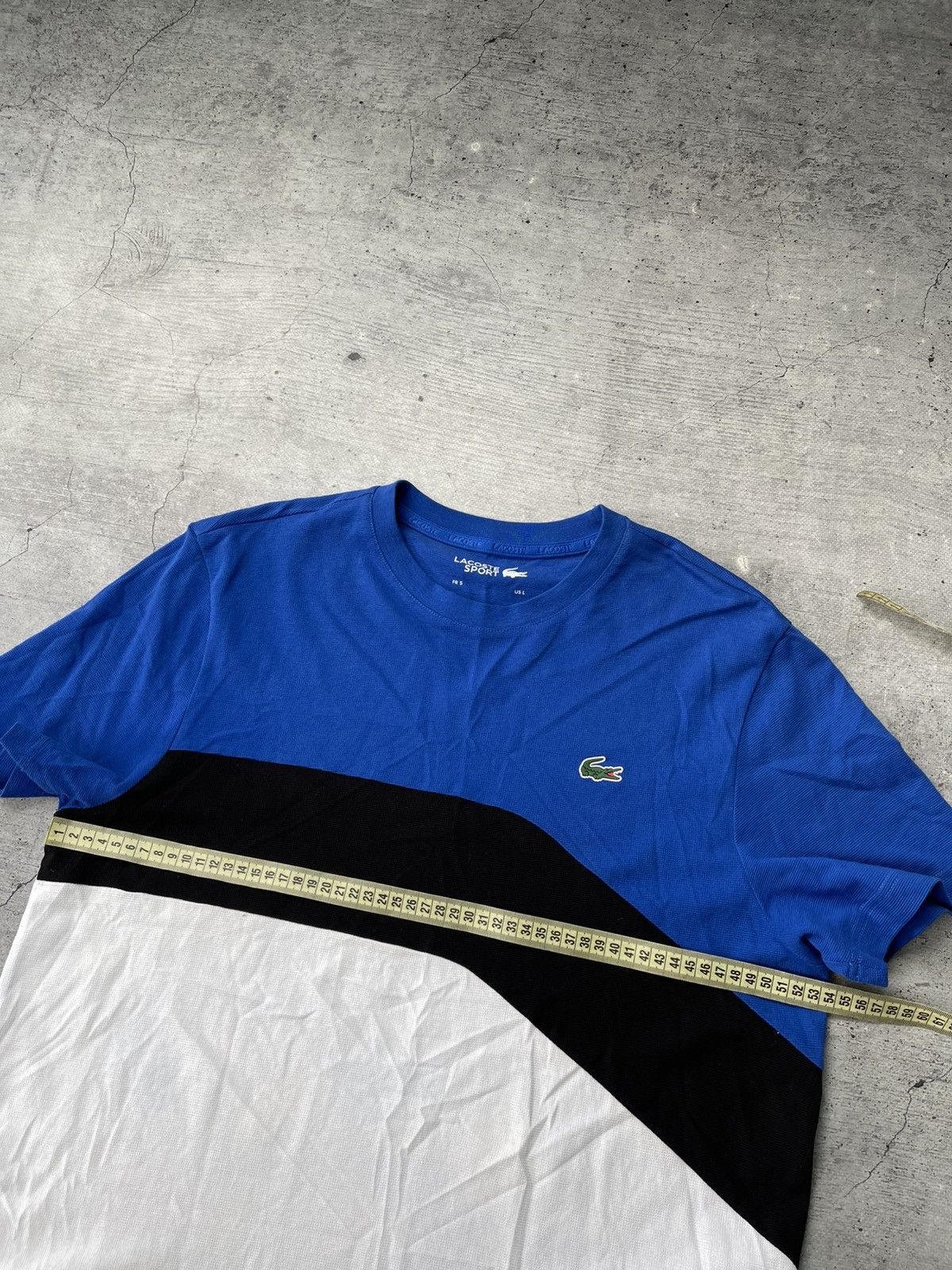 Lacoste 🇫🇷 Vintage 90s Lacoste t-shirt retro rare hype Y2K Size US L / EU 52-54 / 3 - 4 Thumbnail