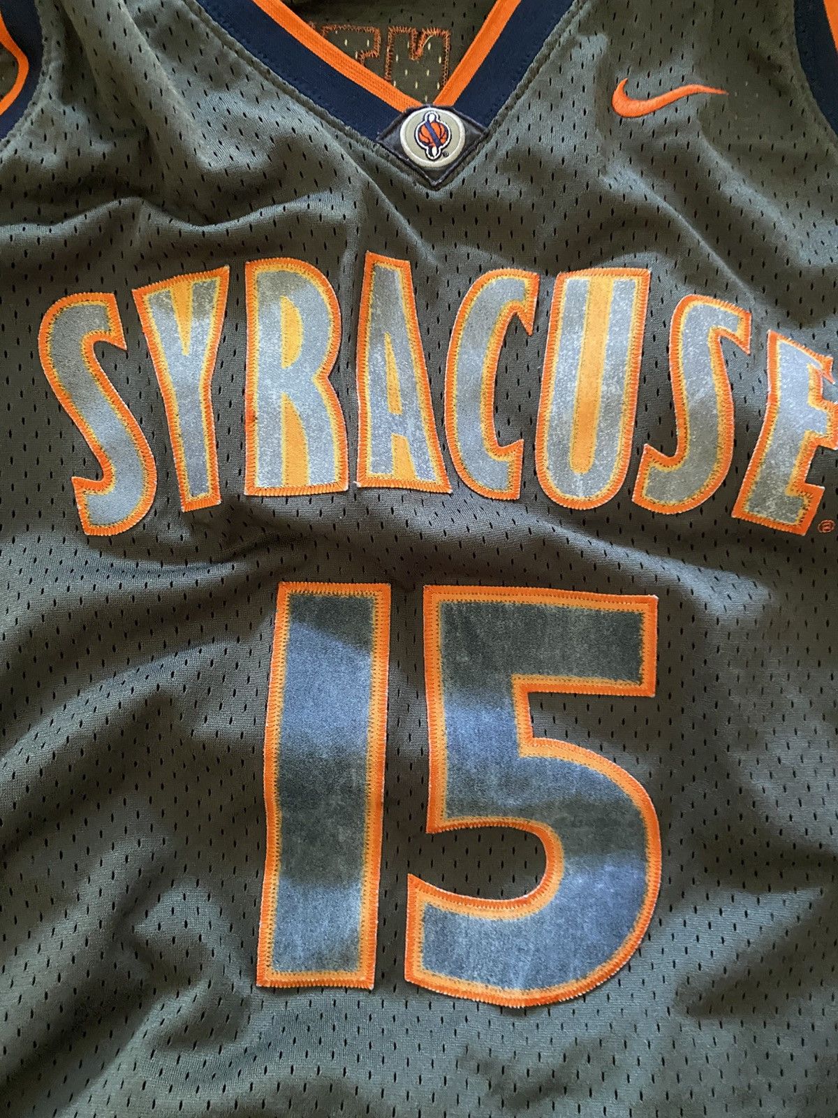Nike RARE Vintage Carmelo Anthony Syracuse Orange Jersey Size US XXL / EU 58 / 5 - 2 Thumbnail
