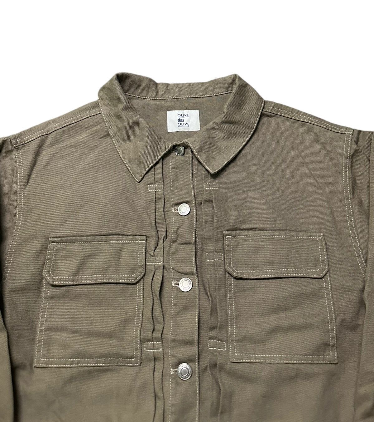 Japanese Brand × Olive Olive des olive type 2 denim jacket Size M / US 6-8 / IT 42-44 - 4 Thumbnail