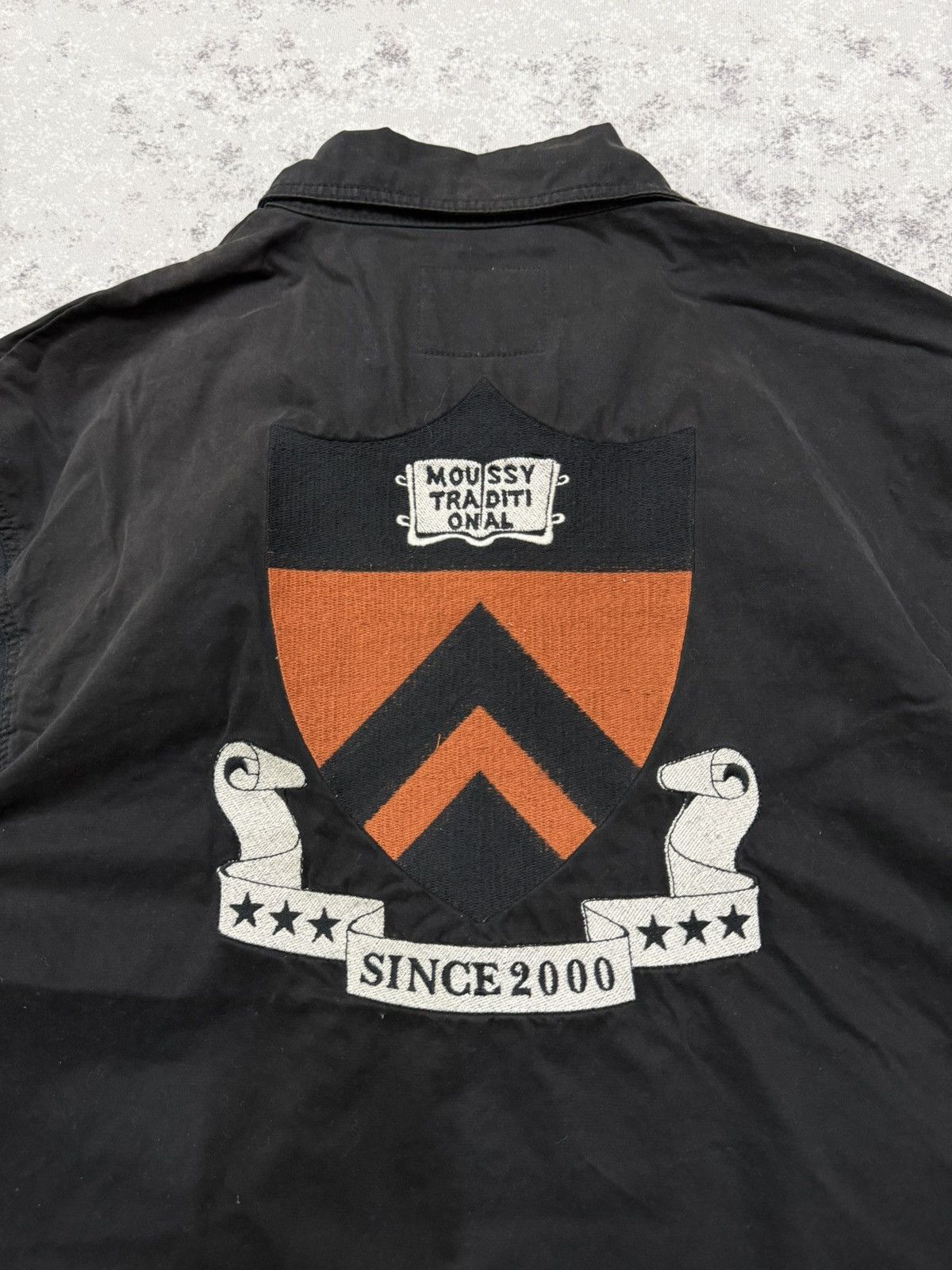 MOUSSY Moussy shirt jacket mixed material with tiger embroidered Size S / US 4 / IT 40 - 12 Thumbnail