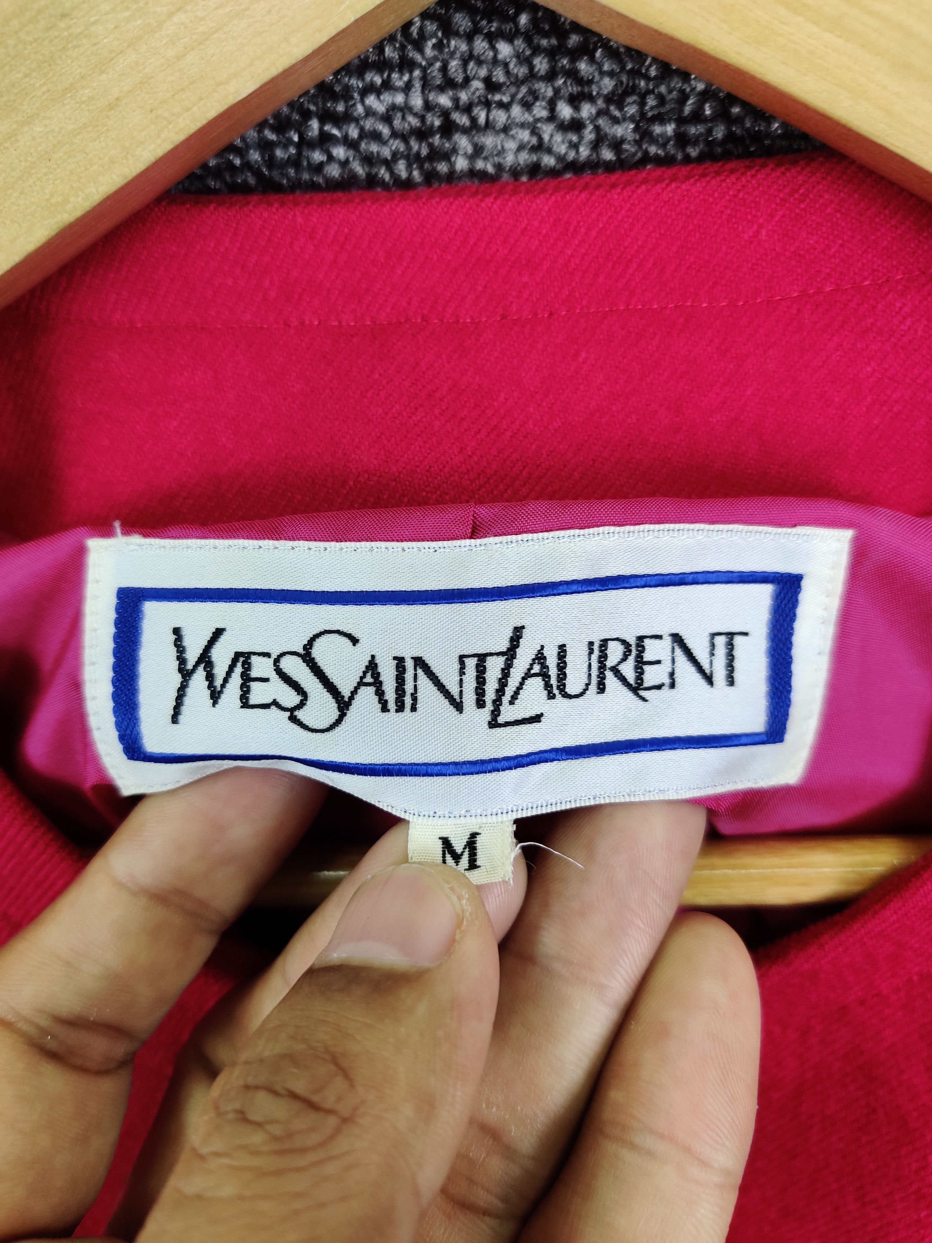 Yves Saint Laurent Vintage Yves Saint Laurent Wool Button Ups Coat Size US M / EU 48-50 / 2 - 8 Thumbnail