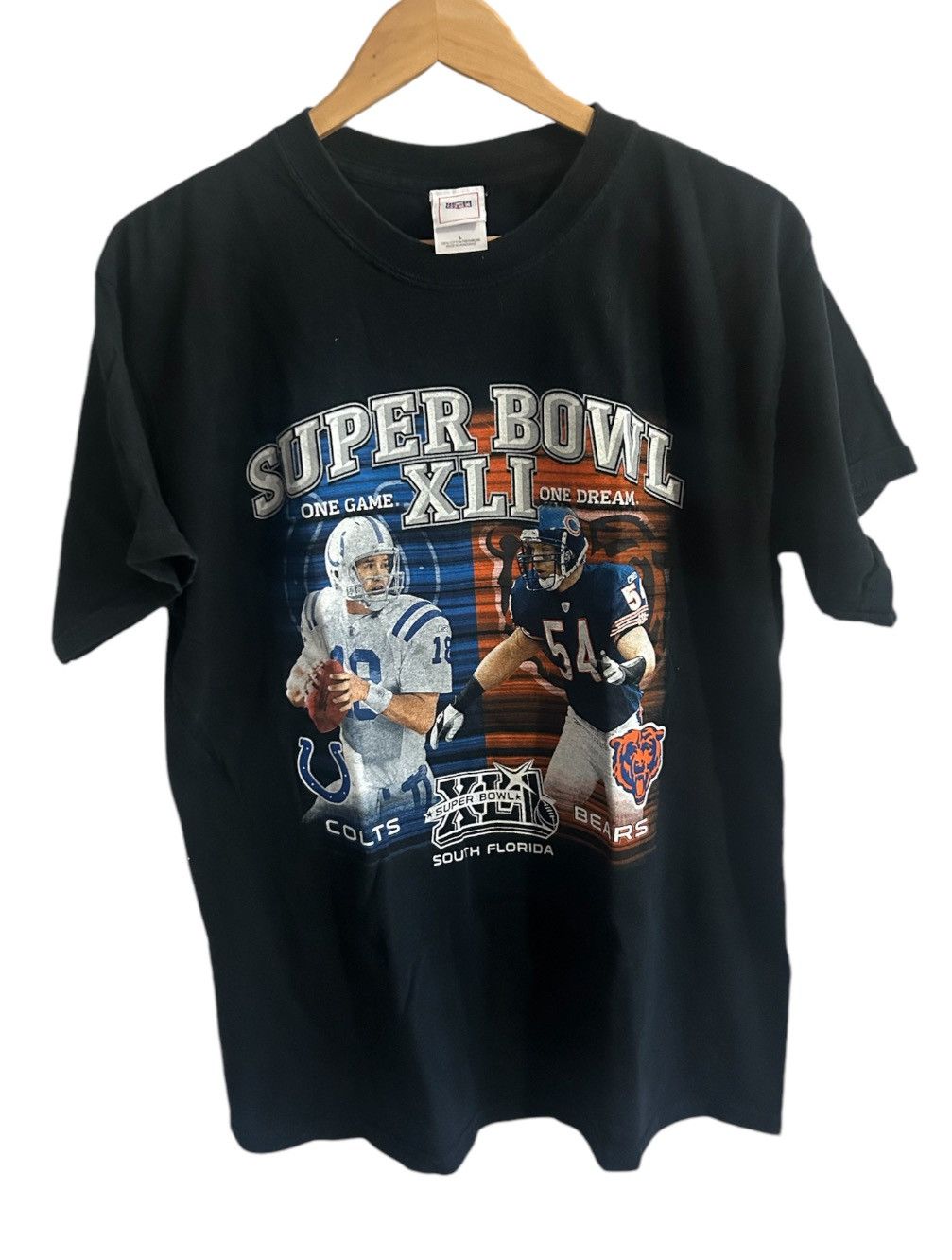NFL × Vintage Vintage Super Bowl XLI Promo Shirt Size US L / EU 52-54 / 3 - 1 Thumbnail