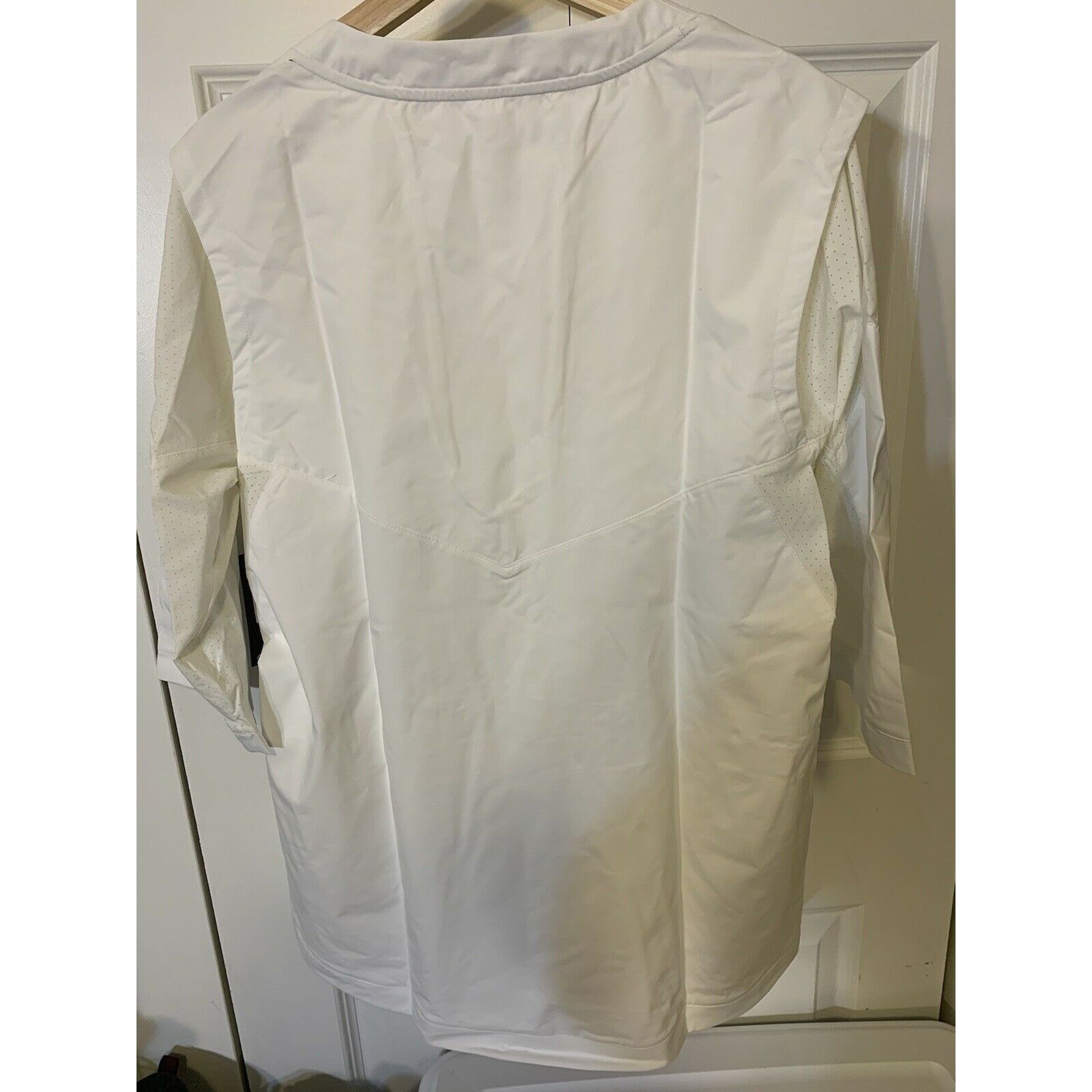 Nike Nike Baseball Pullover Men’s Sz M White Size US M / EU 48-50 / 2 - 7 Thumbnail