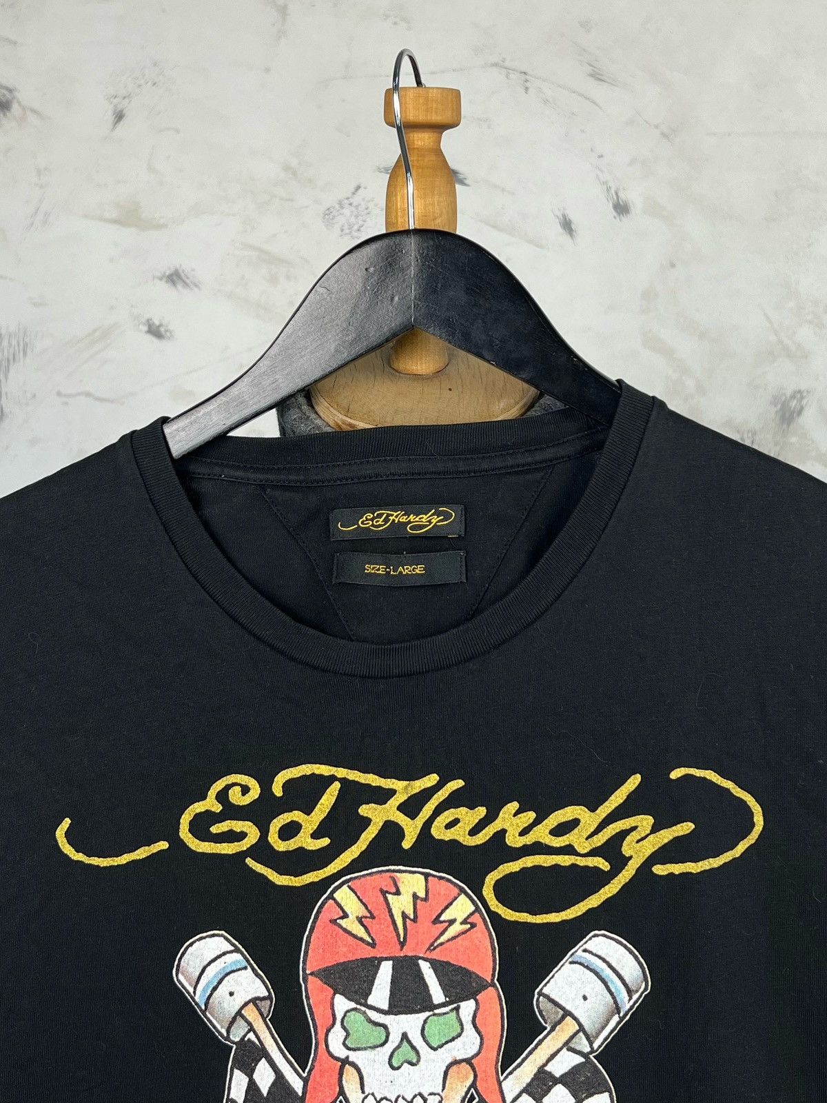 Ed Hardy Vintage Ed Hardy Los Angeles Shirt Size M - L Size US L / EU 52-54 / 3 - 4 Thumbnail