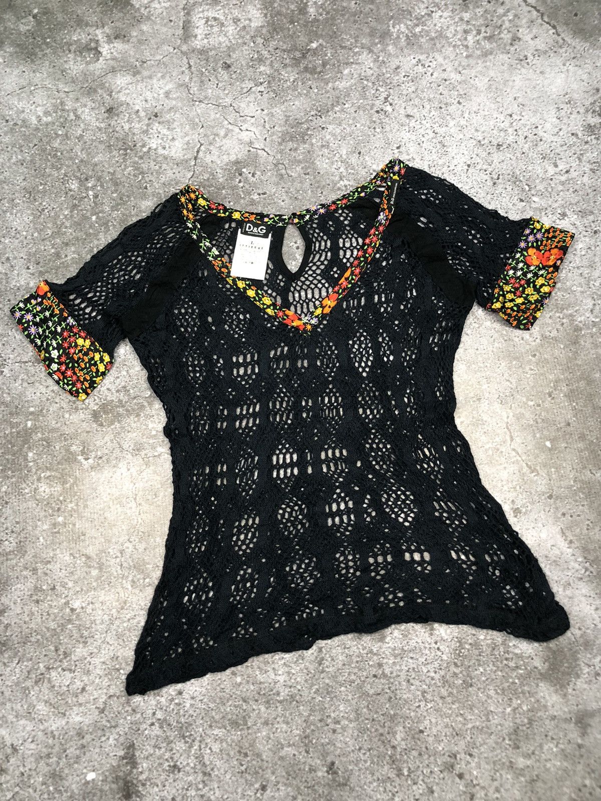 Dolce & Gabbana × Jean Paul Gaultier Dolce & Gabbana Y2K Style Kerennn Abissss Size L / US 10 / IT 46 - 1 Thumbnail